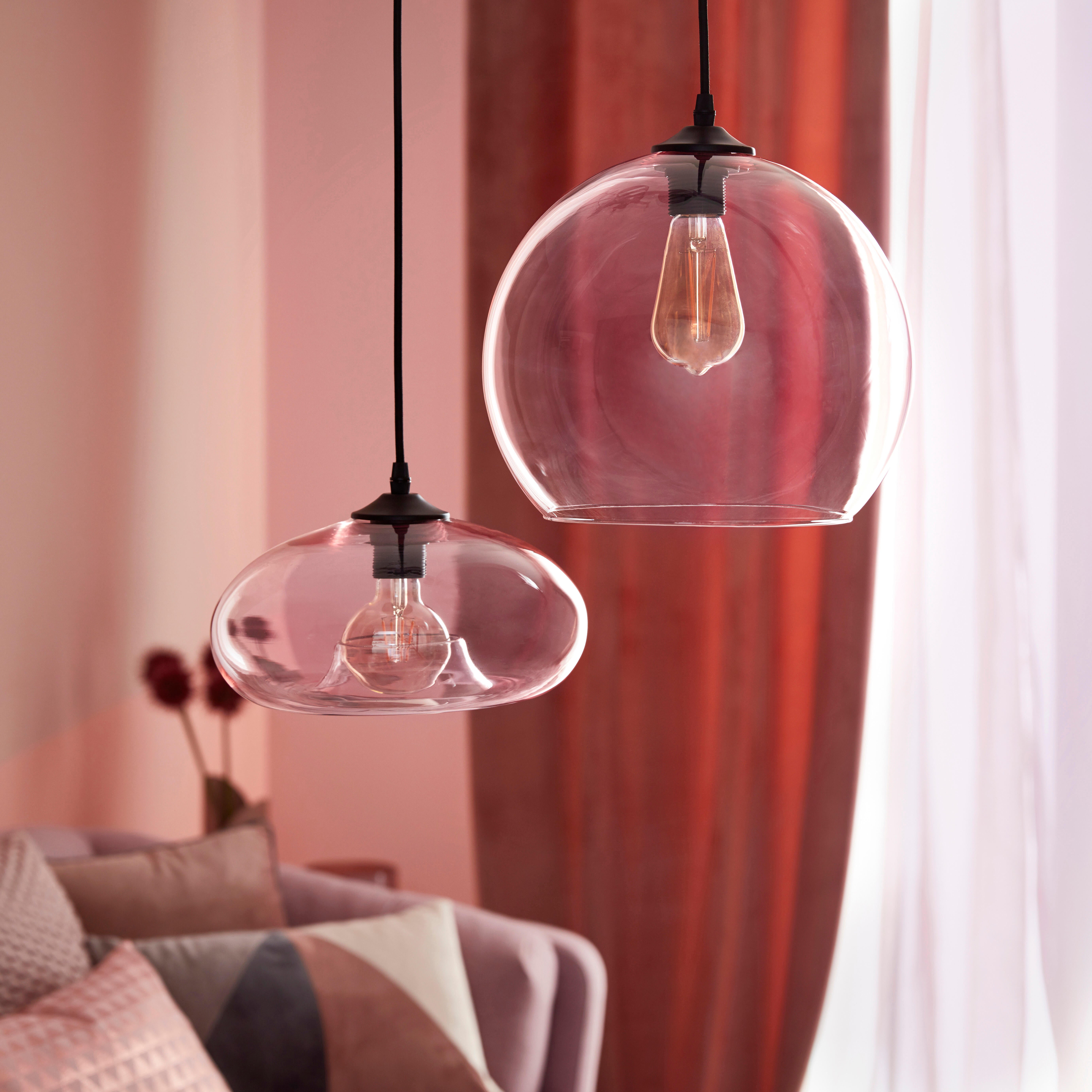 Tenda Misty rosa antionde, passanti nascosti 135x280 cm - 9
