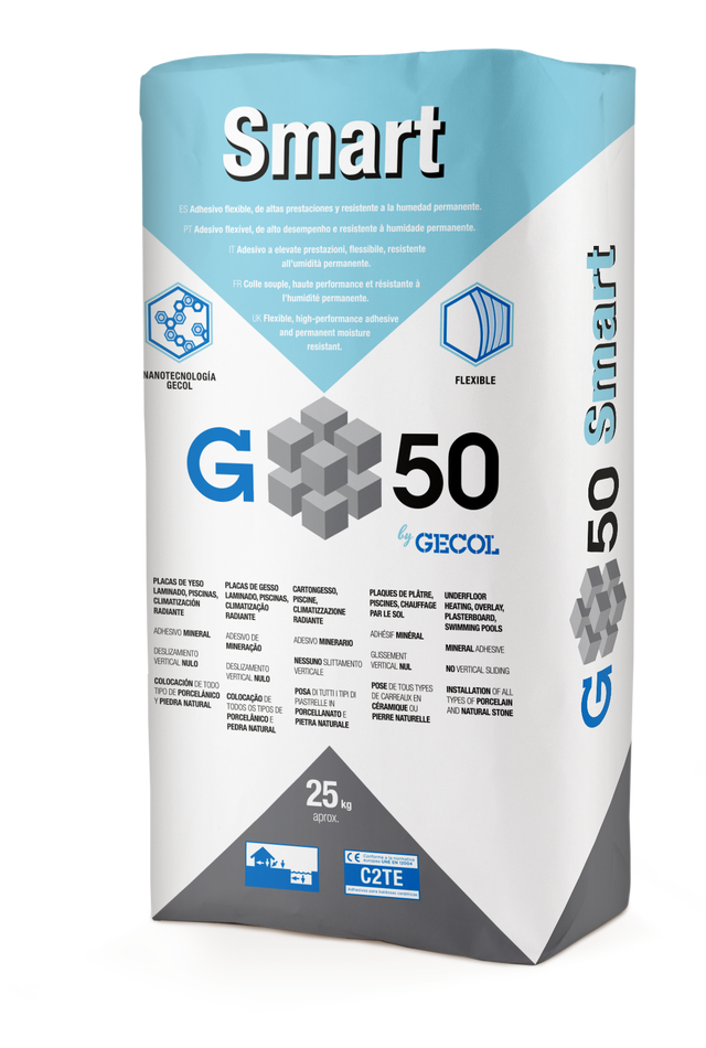 CEMENTO COLA G50 SMART 25KG GRIS