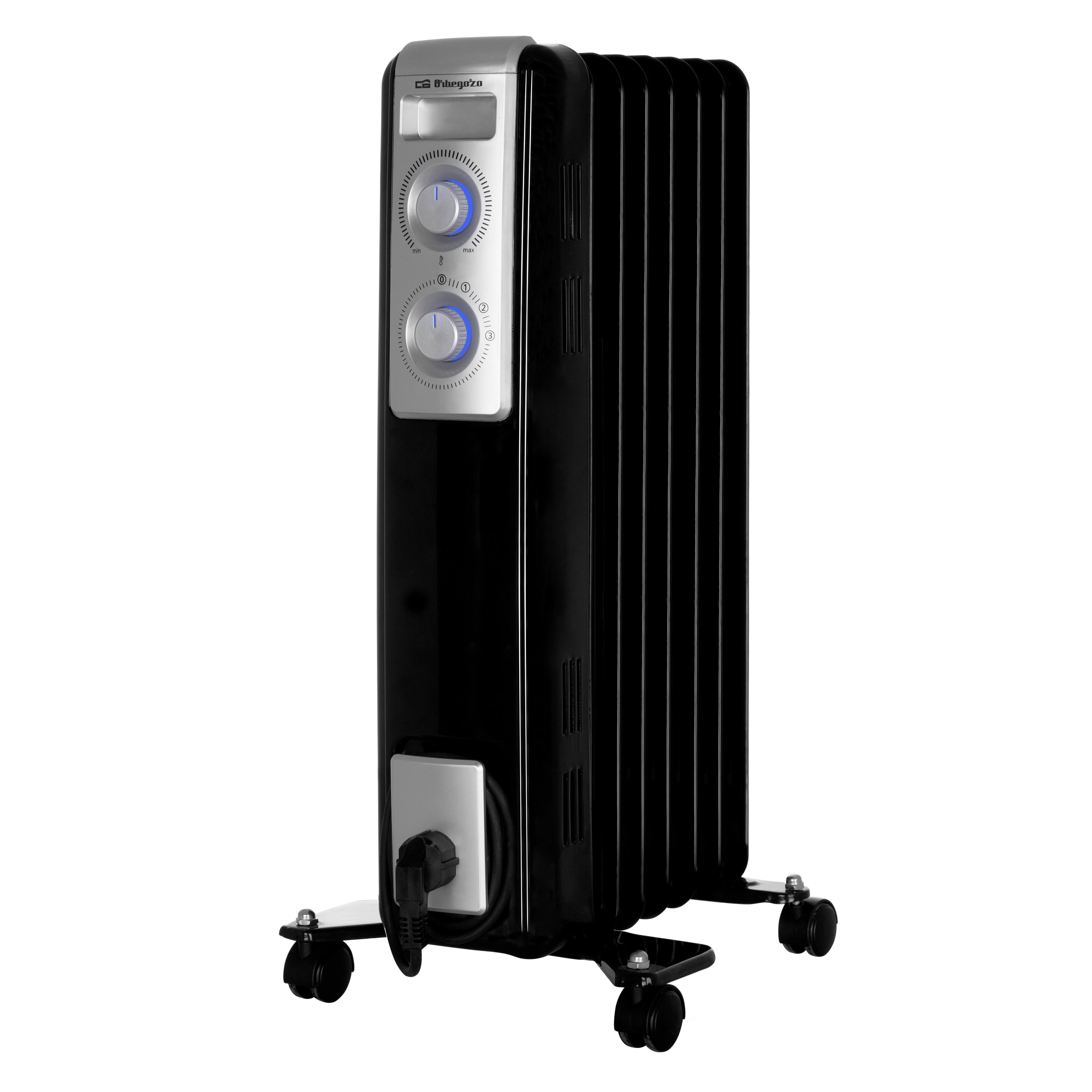 Orbegozo Radiador De Aceite Rn 1500 W Negro , Leroy Merlin