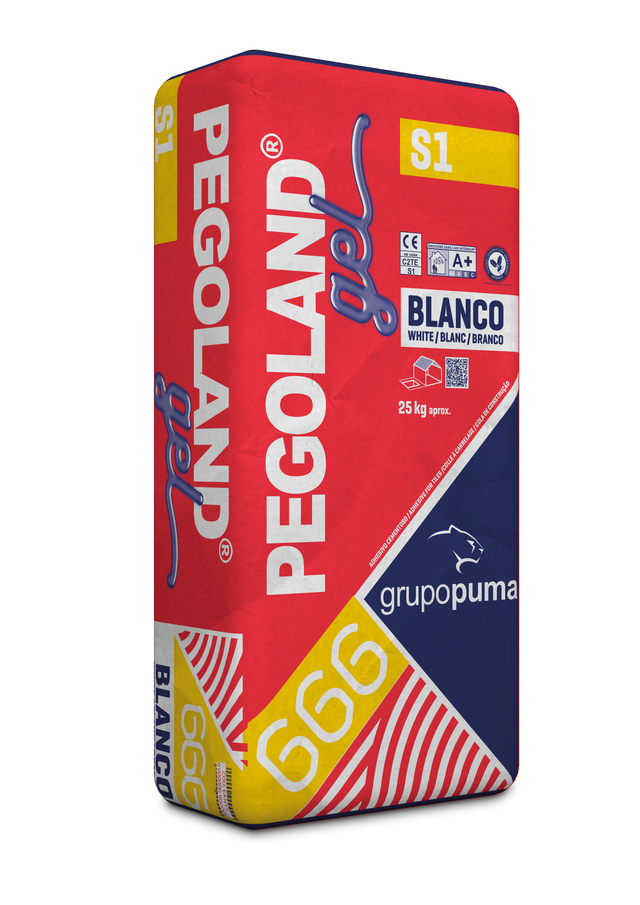 CEMENTO COLA PEGOLAND GEL C2TES1 25KG BLANCO