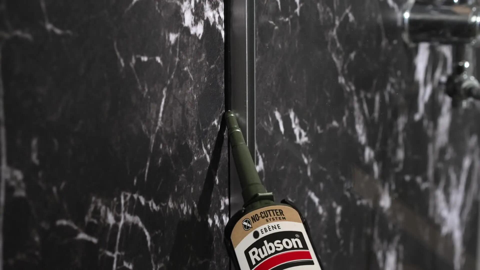 Mastic d'étanchéité Salle de bain saine RUBSON marron 280ml - 9