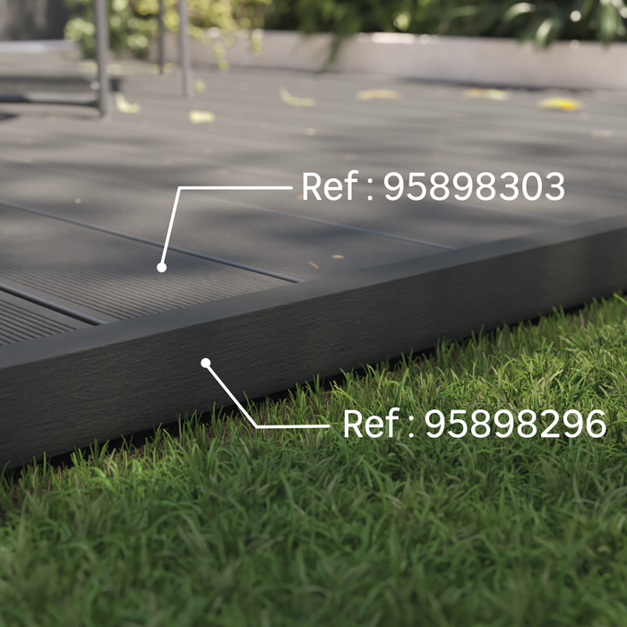 Terraço de material compósito 
