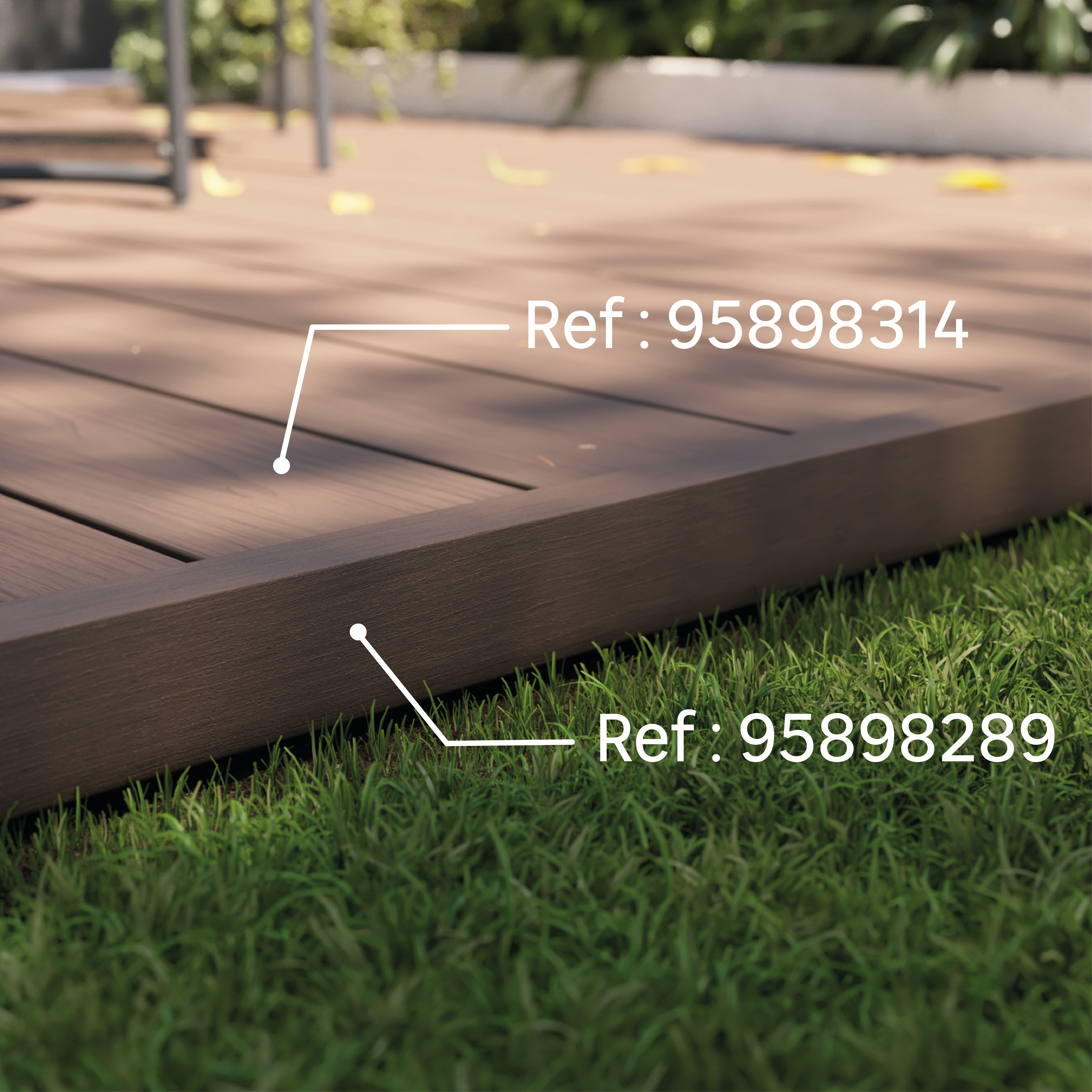 Terrasse composite material  - 1