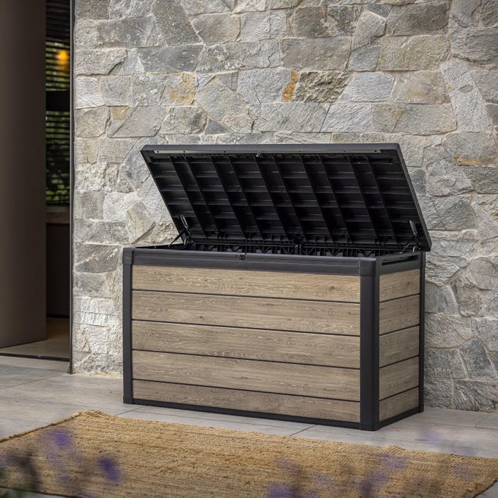 coffre de rangement bois keter