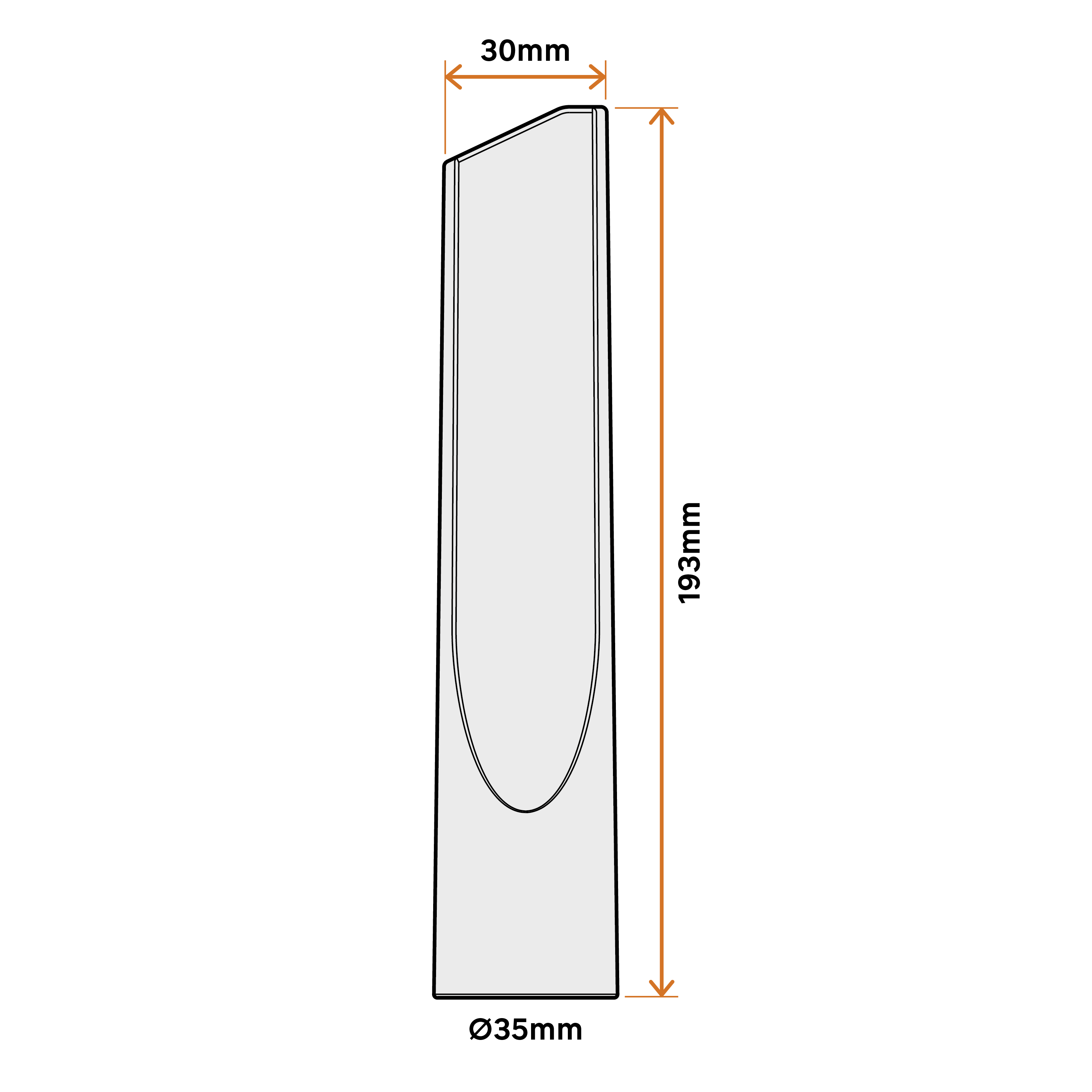 Suceur pour aspirateur polypropylène DEXTER - 3