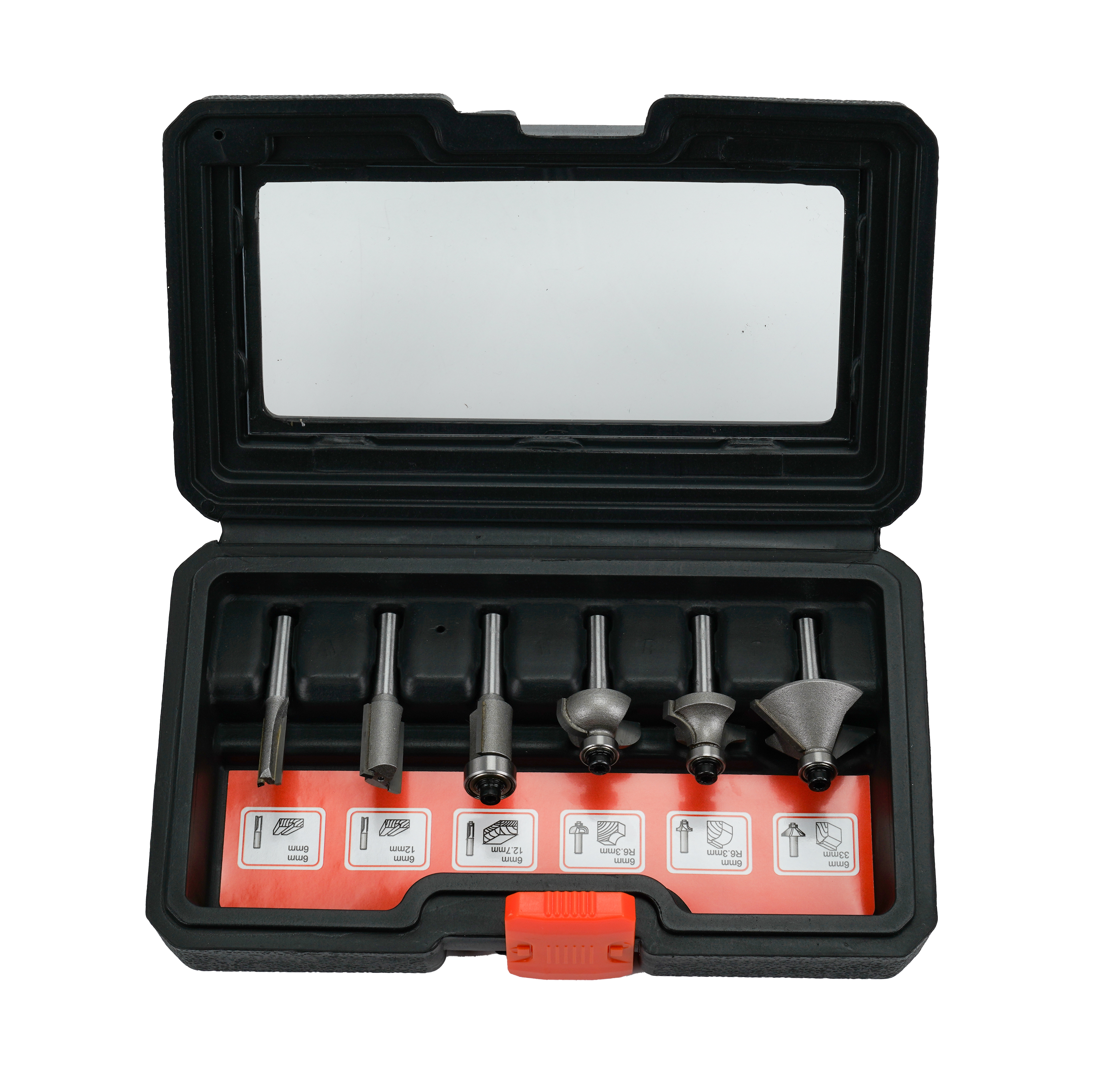 Freze pentru lemn, prindere 6 mm, Dexter (set 6 buc) | Leroy Merlin