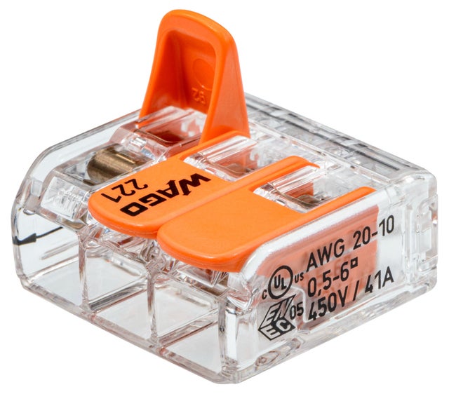 CONECTOR 3 ENTRADAS 0,14-4MM2 WAGO 80UDS