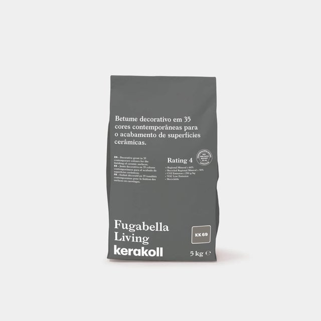 BETUME JUNTAS FUGABELLA LIVING KK69 5KG CINZA FERRO