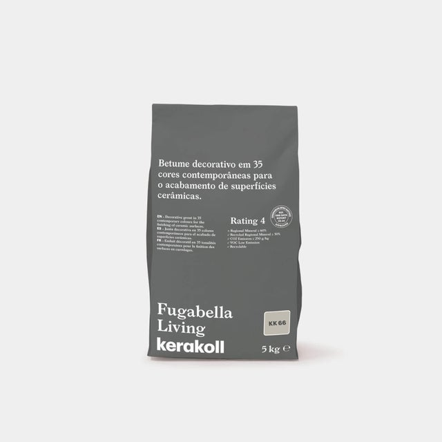 BETUME JUNTAS FUGABELLA LIVING KK66 5KG CINZA PÉROLA