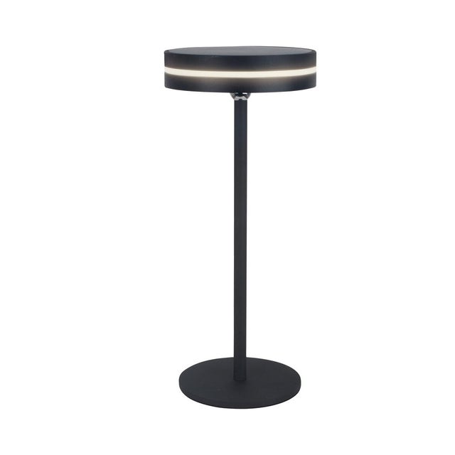 Lampada solare decorativa Artù Duo, a batteria, USB in alluminio, 150 lumen CCT regolazione da bianco caldo a bianco freddo, dimmerabile