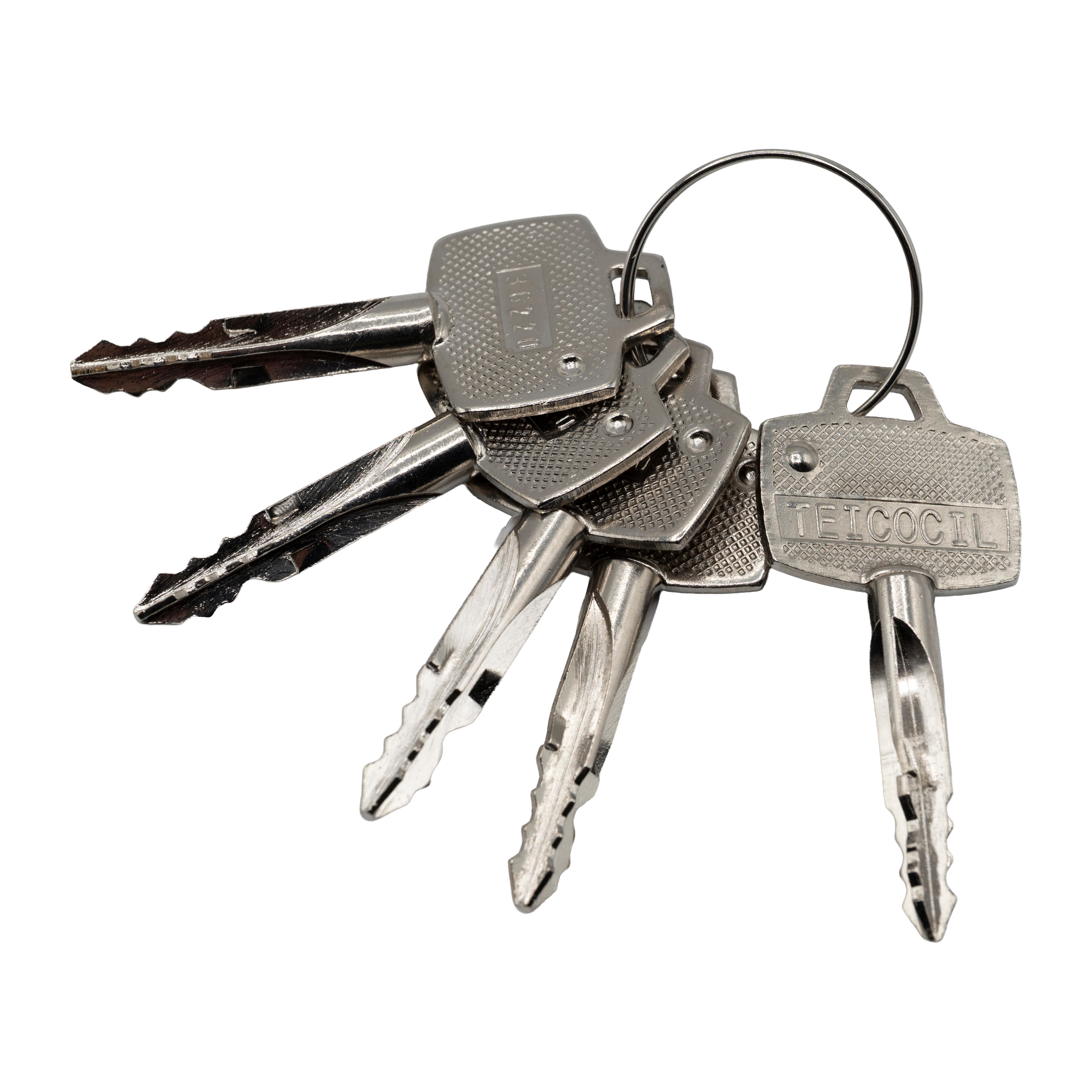 FECHADURA SOBREPOR COM TRANCAS 9098 CHAVE DE CRUZ DIREITO - 6