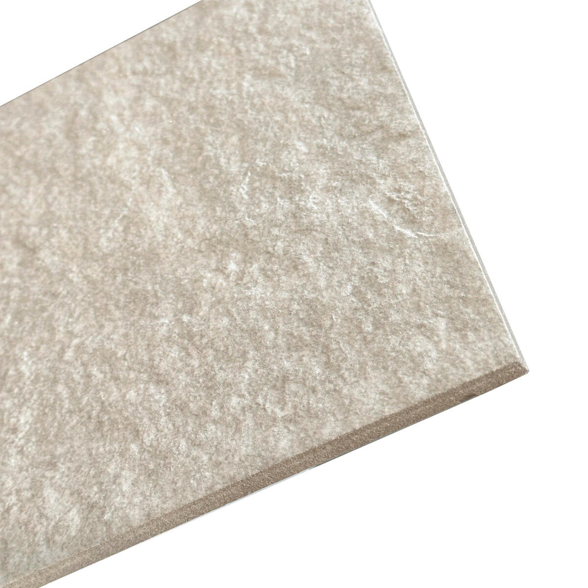 Piastrella da pavimento esterno in gres naturale 25 x 50 cm smaltato beige satinato Cloud R11 traffico intenso (pei 4/5) Sp. 8 mm 1.38 mq - 7