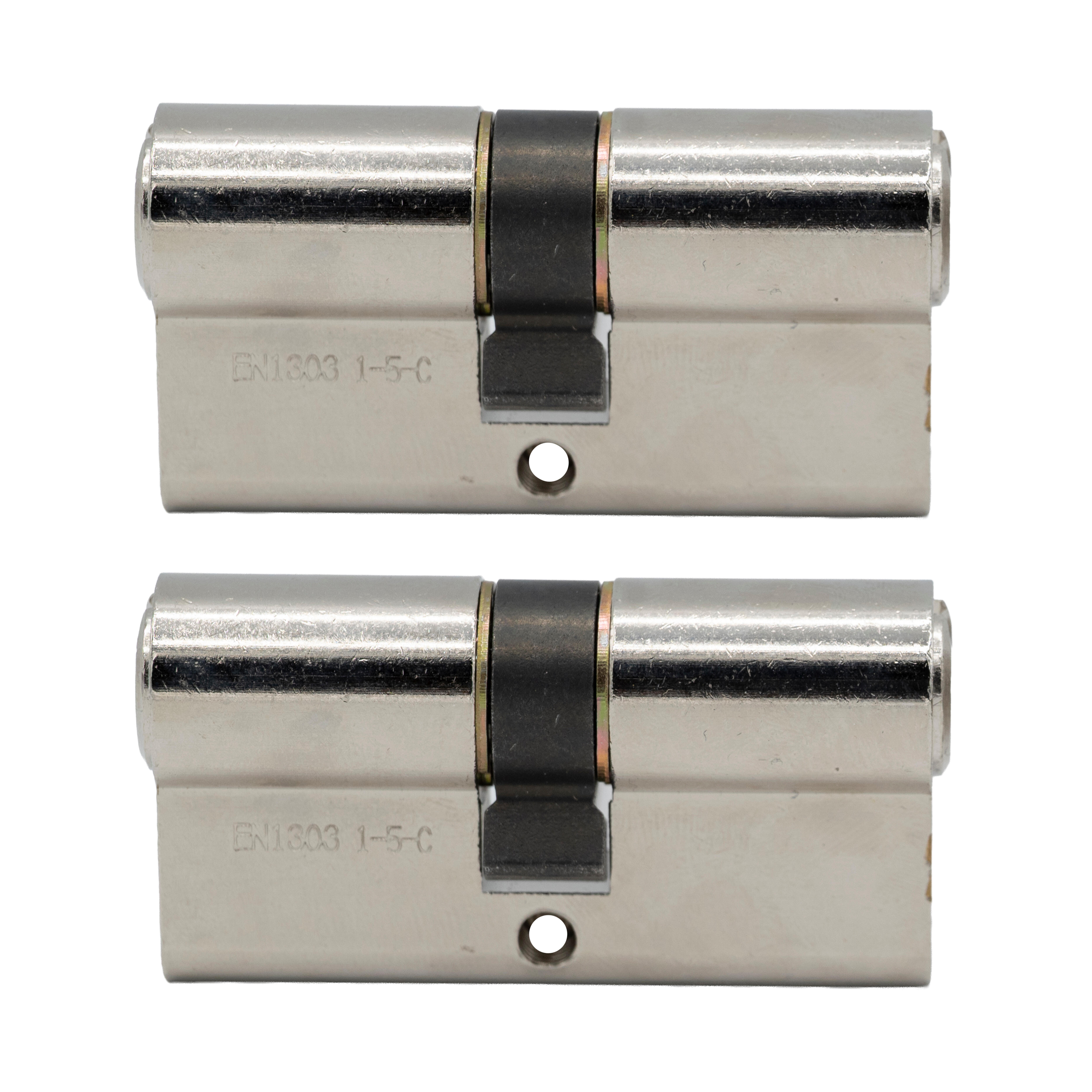 2 BOMBÍN CERRADURA 30X30MM MISMA  LLAVE 3 LLAVES YALE - 2