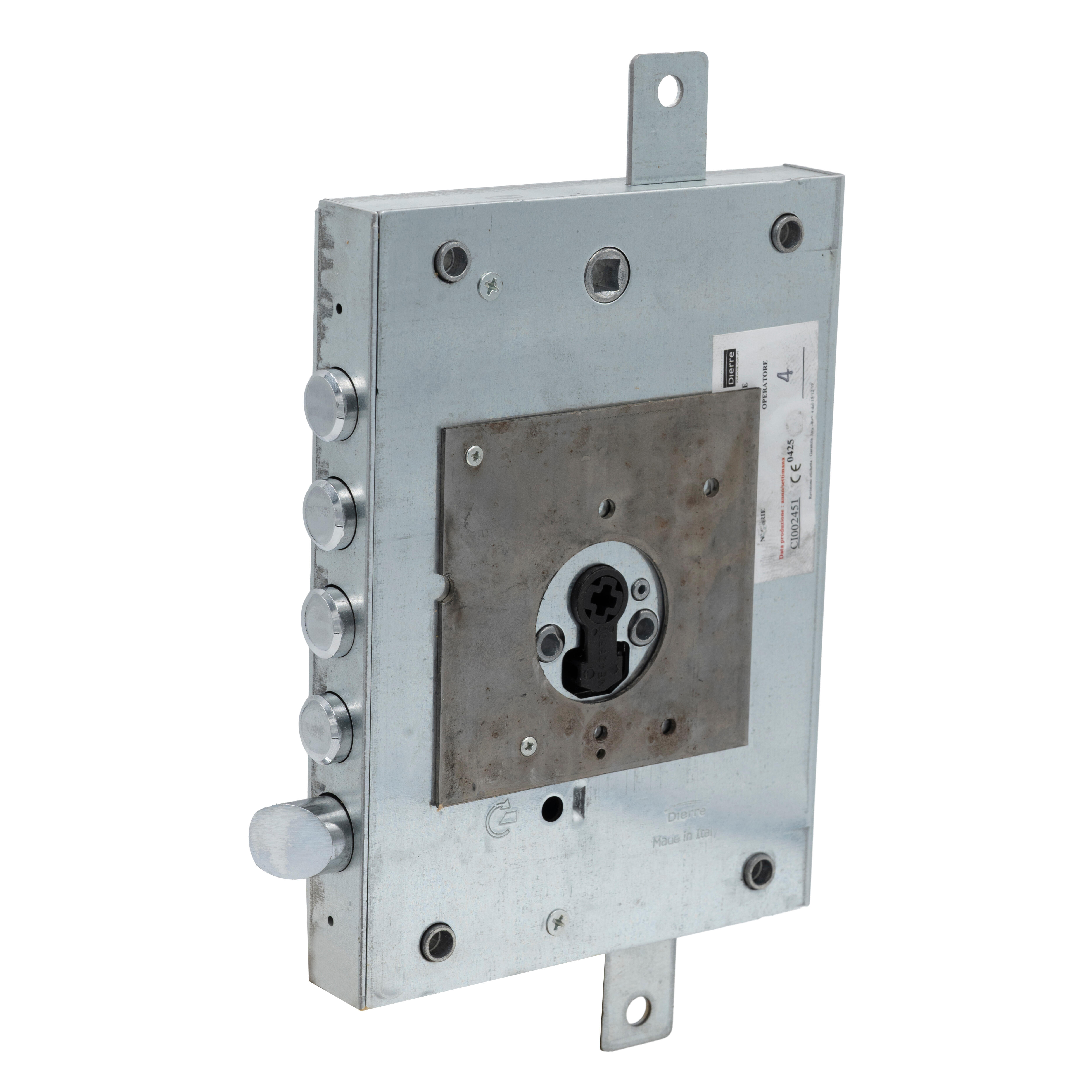 CERRADURA SEGURIDAD EMBUTIR PARA PUERTA ACORAZADA 70  MM. DIERRE - 3