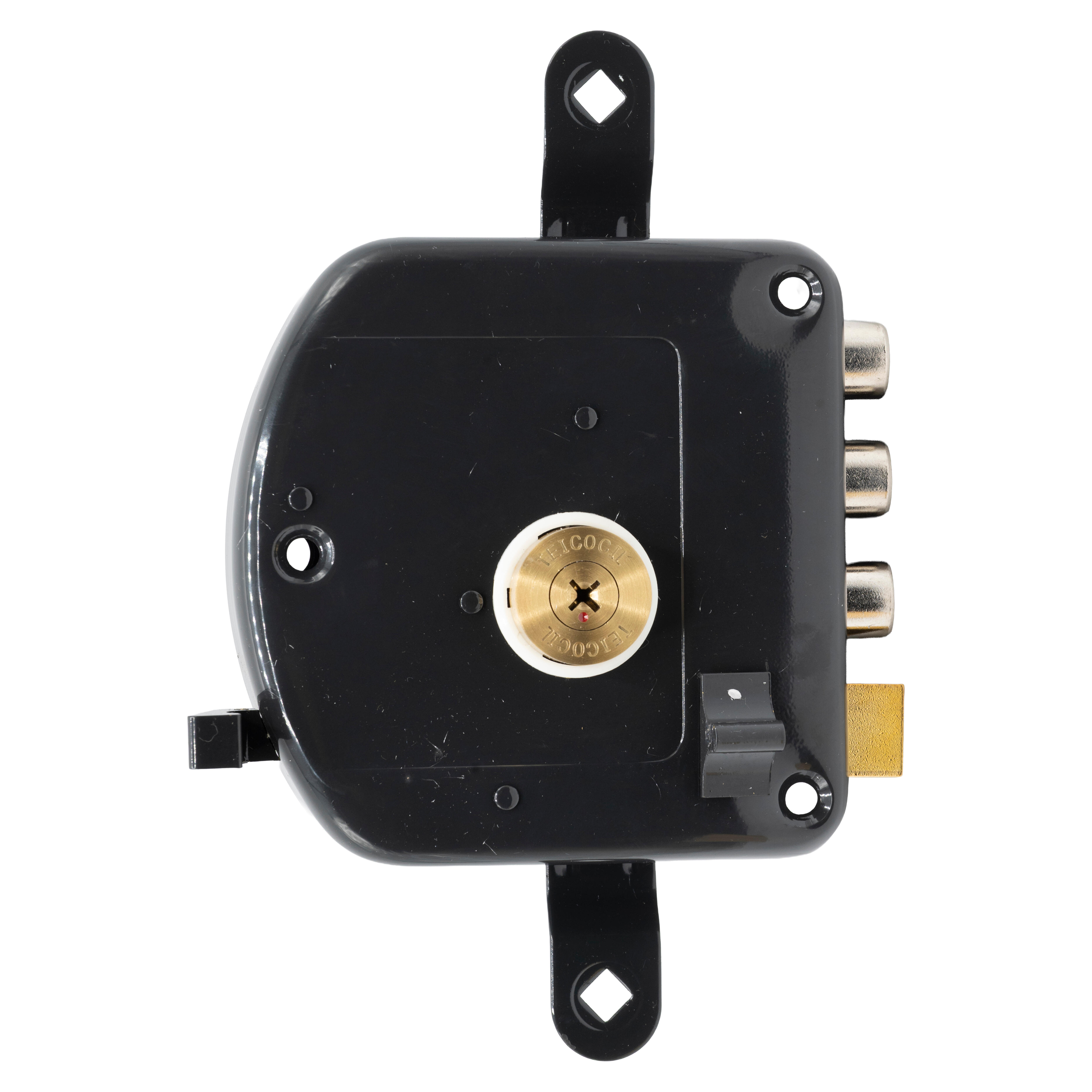 FECHADURA SOBREPOR COM TRANCAS 9098 CHAVE DE CRUZ DIREITO - 2