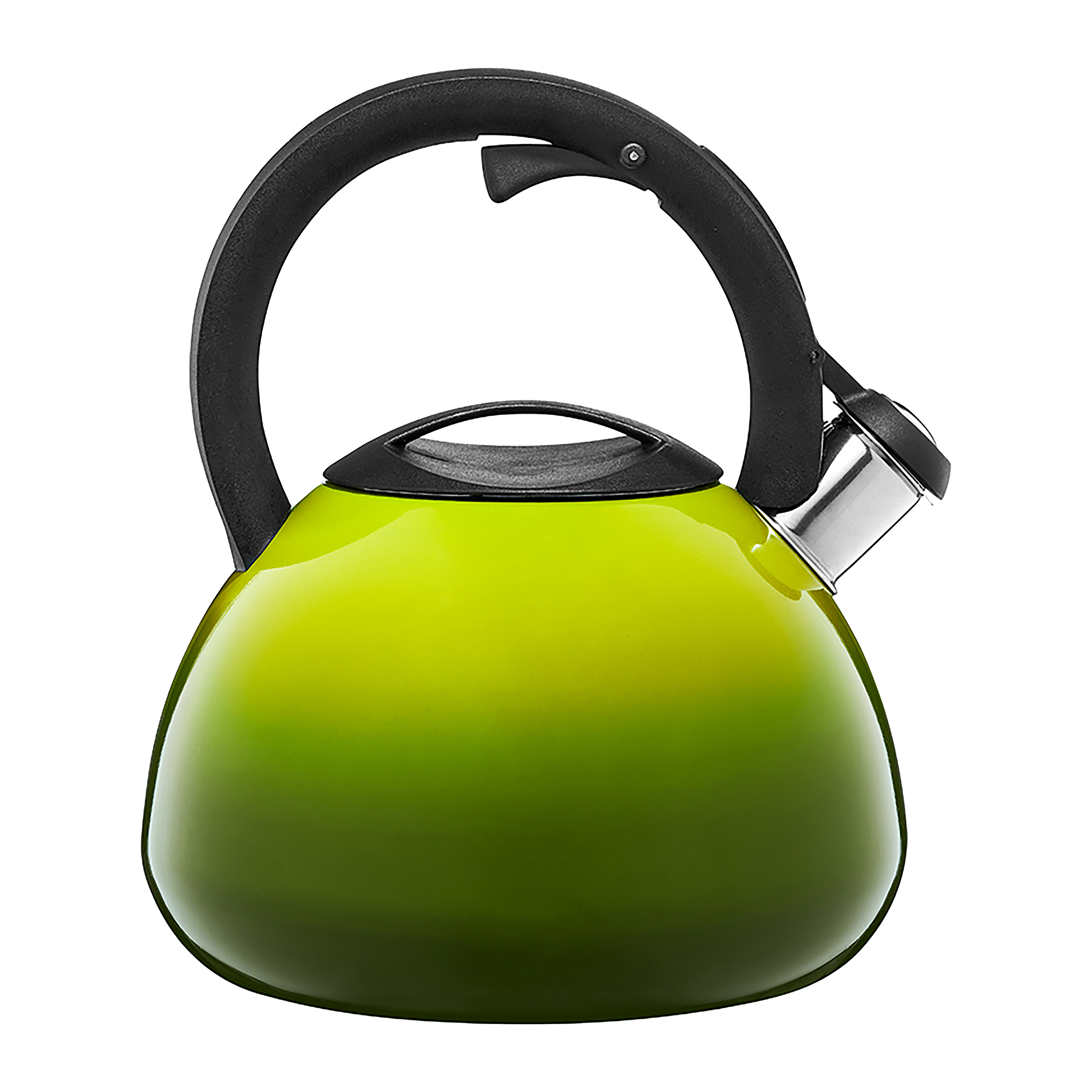 Czajnik z gwizdkiem Ombre 2.6l limonkowy Ambition