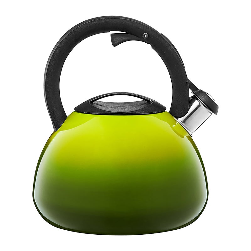 Czajnik z gwizdkiem Ombre 2.6l limonkowy Ambition