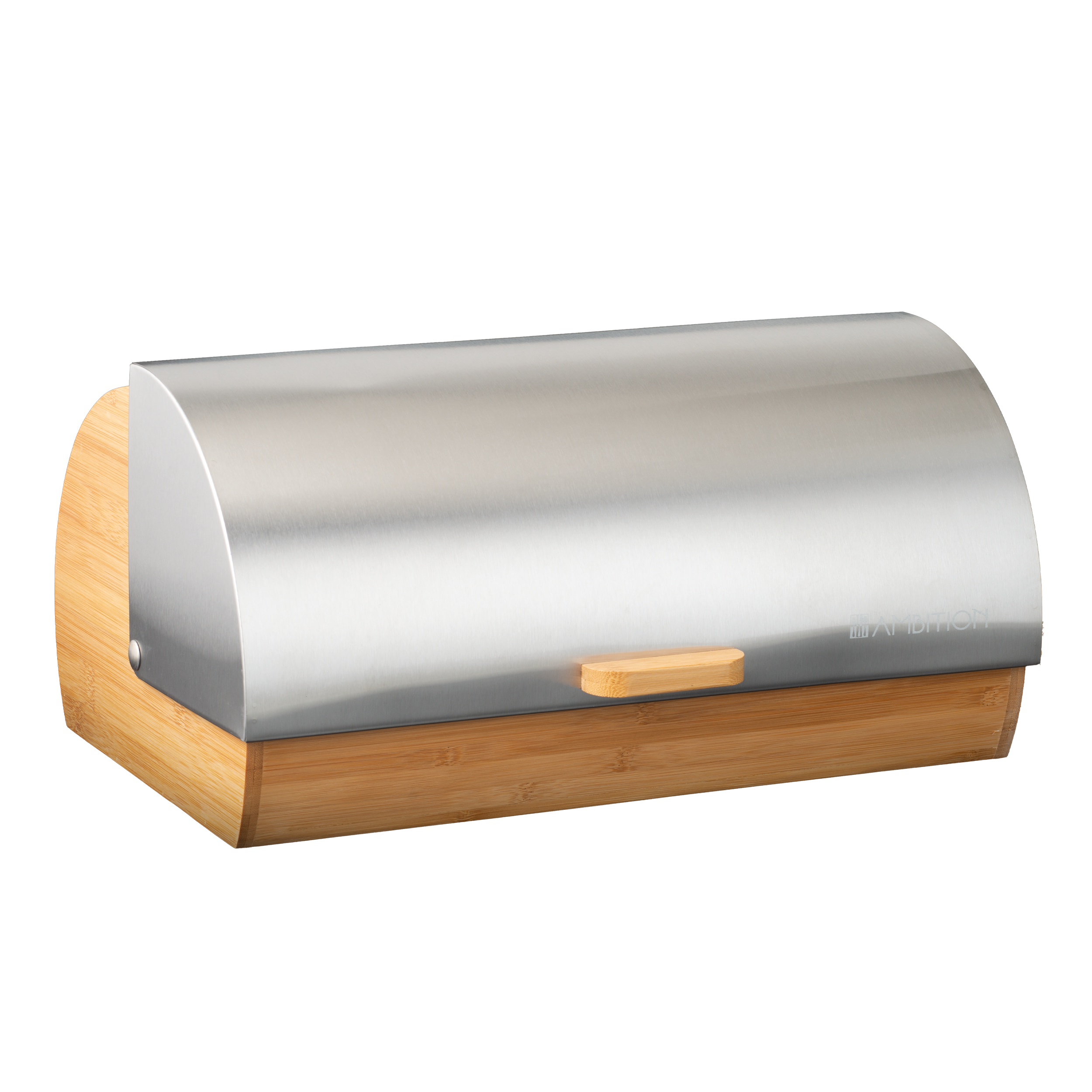 Chlebak bambusowy/stal nierdzewna Gordon 39x28x18.5 cm