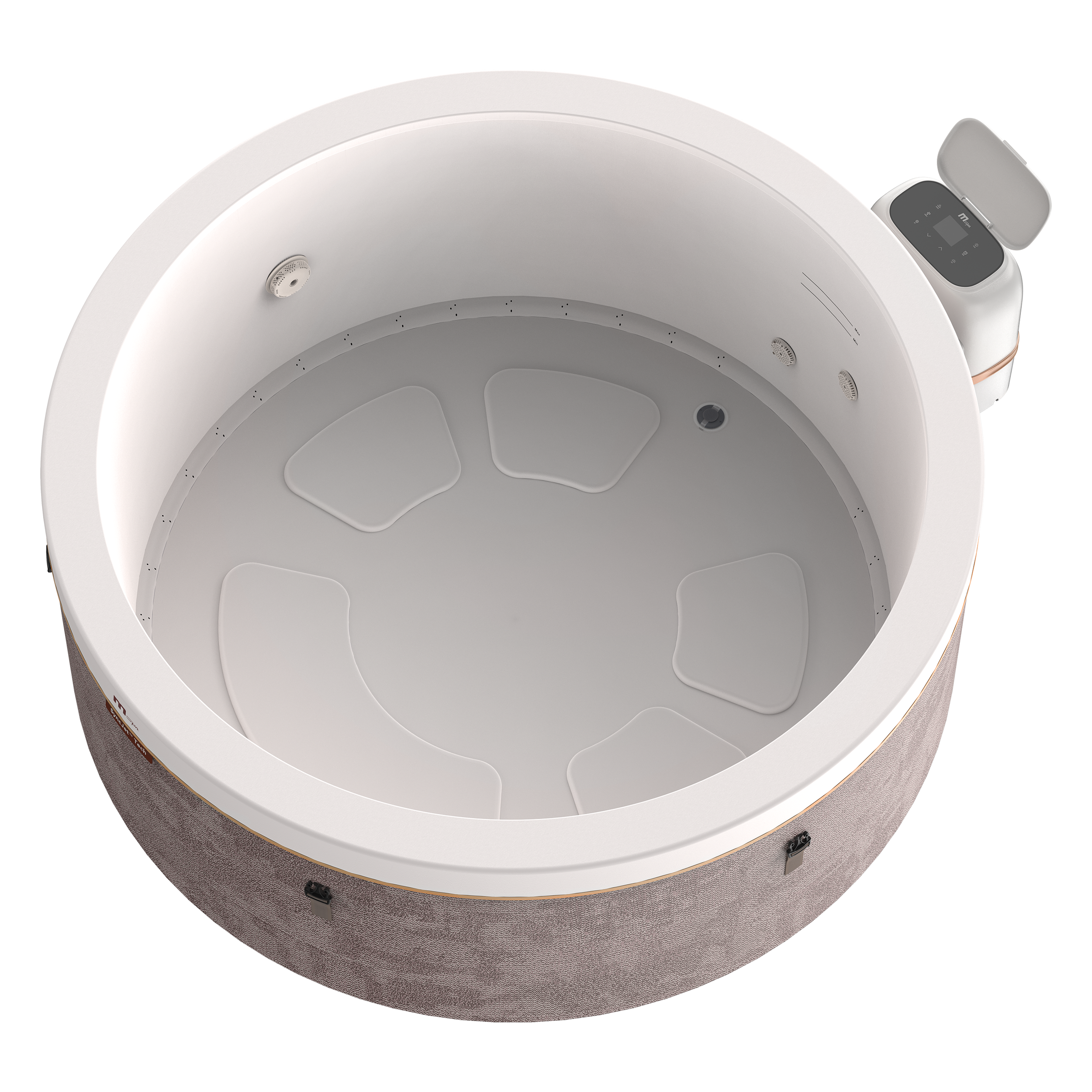 MSA dmuchane/panelowe COCOON 6os 180x65cm jacuzzi ogrodowe - 3