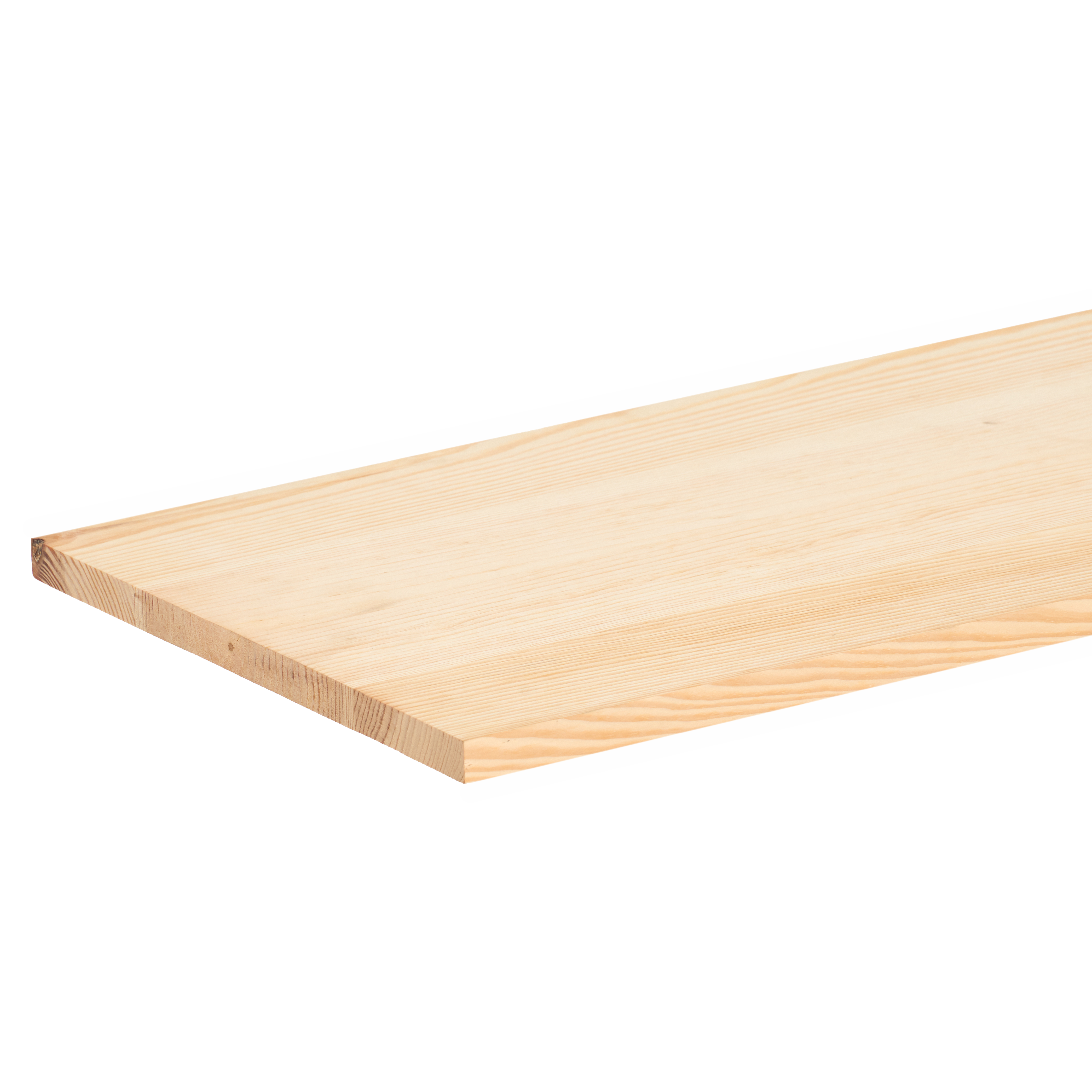 Półka ścienna 1.8x20x200 cm sosnowa sękata surowa klejona DETALIA - 2