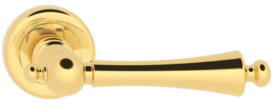 Rozetklink Zwarte Water goud