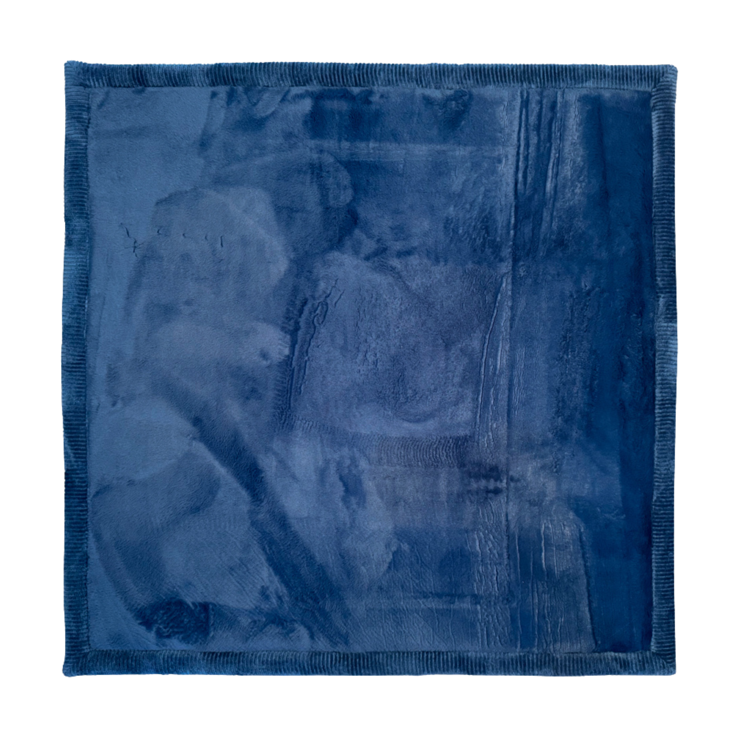 Dywan Shaggy Puffy niebieski 80 x 80 cm