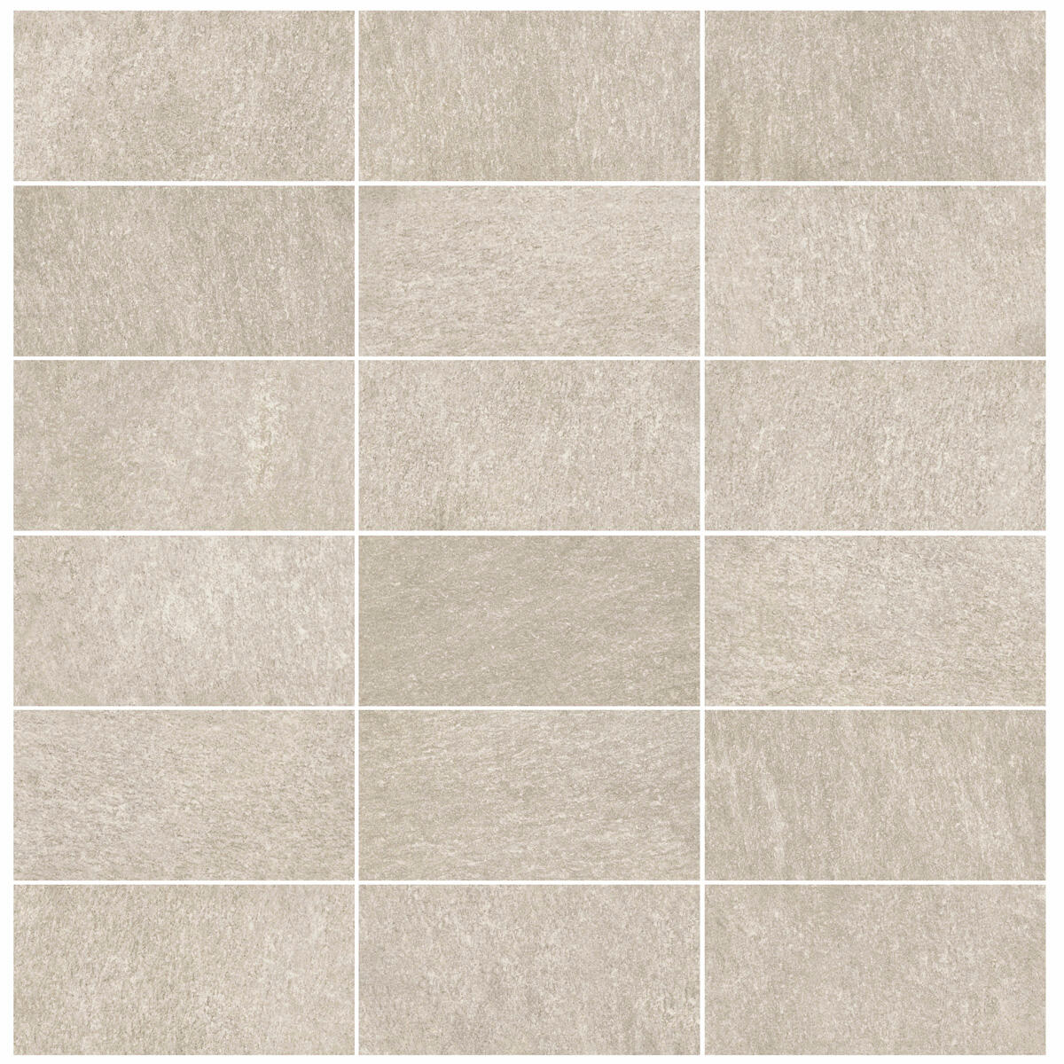 Piastrella da pavimento esterno in gres naturale 25 x 50 cm smaltato beige satinato Cloud R11 traffico intenso (pei 4/5) Sp. 8 mm 1.38 mq - 4