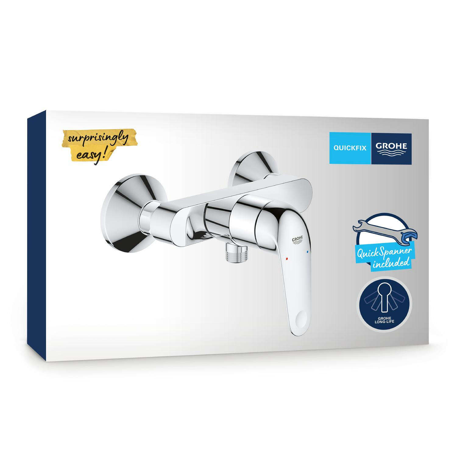 Grifo de ducha monomando GROHE Swift cromo brillo Antical Latón - 12