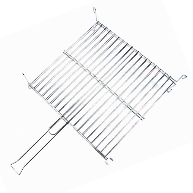 Grille double sur pieds 40 x 40 cm