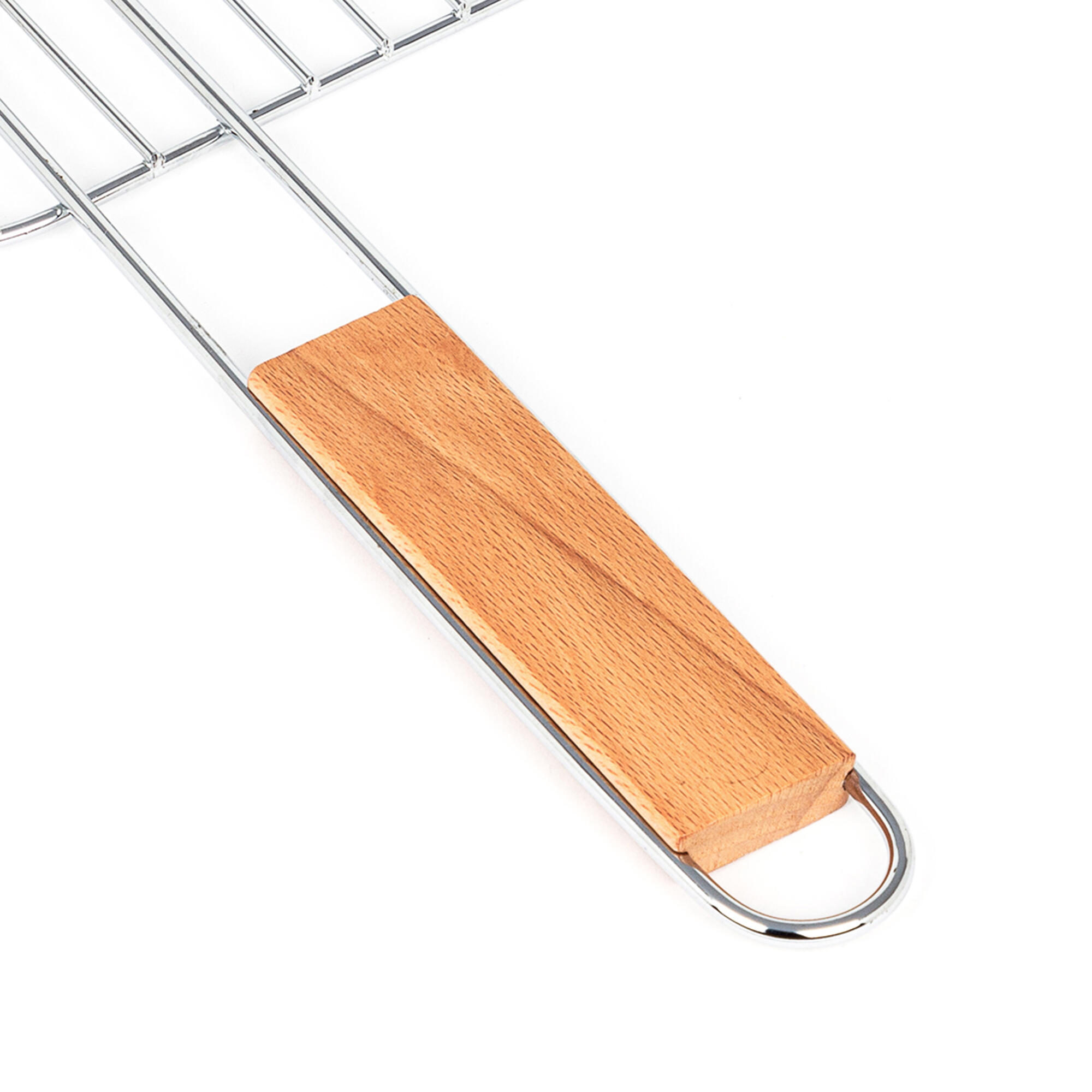 Grille Simple 45x30 cm, manches bois NATERIAL - 3