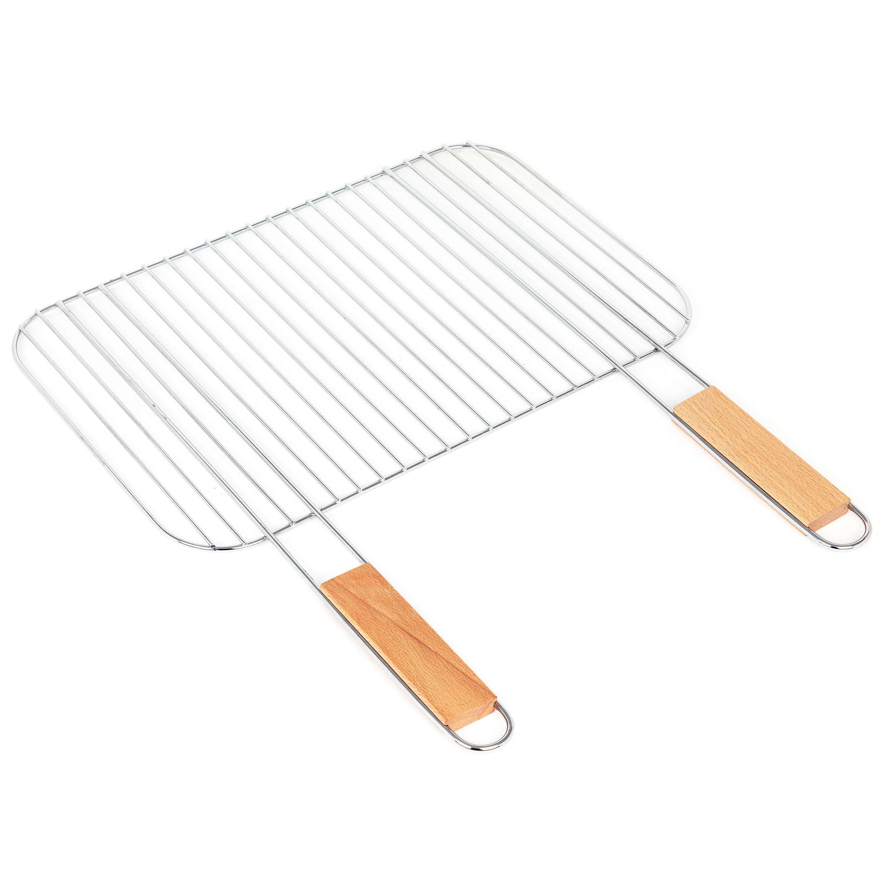 Grille Simple 45x30 cm, manches bois NATERIAL - 2