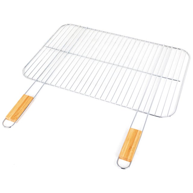Grille simple manche bois NATERIAL, 60 x 40 cm