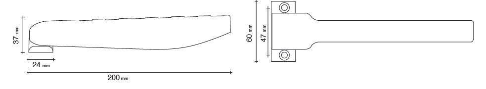 Ferme-porte à ressort Spir SOCONA pour porte de 40kg maximum anthracite - 4