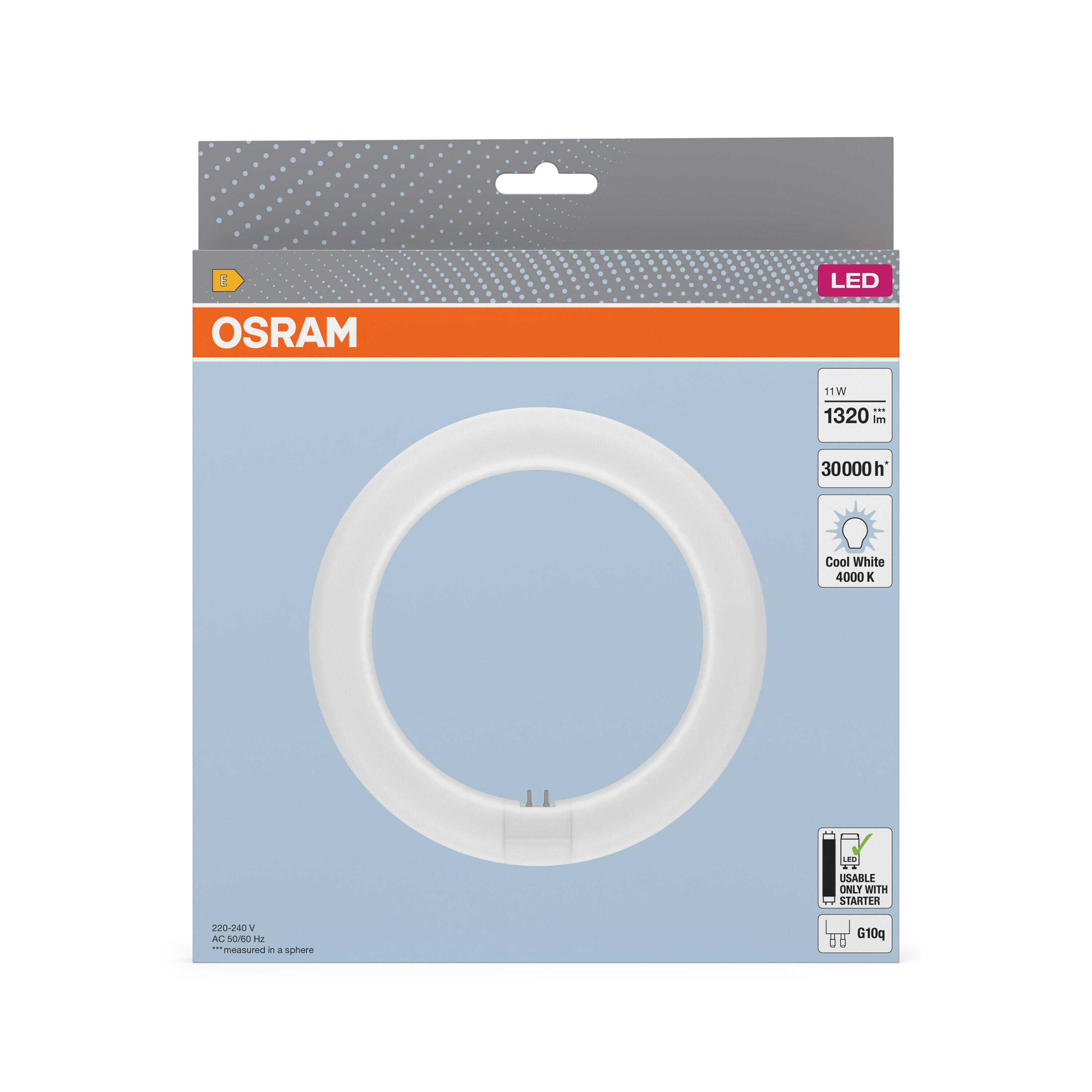 Lâmpada LED G10Q 1320lm cor da luz branco neutro 4000K Osram - 9