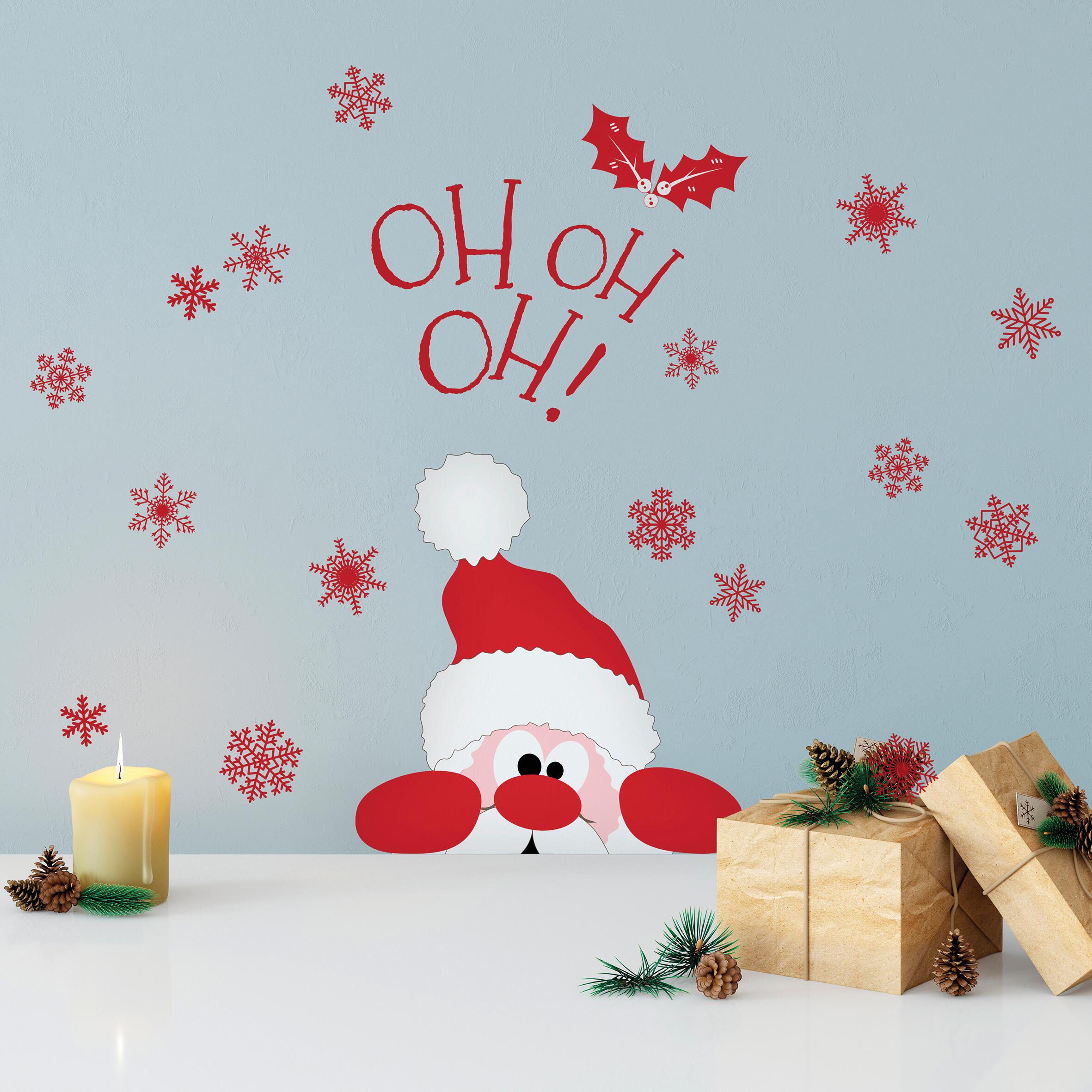 Sticker Christmas Santa Claus 22x67 cm - 2