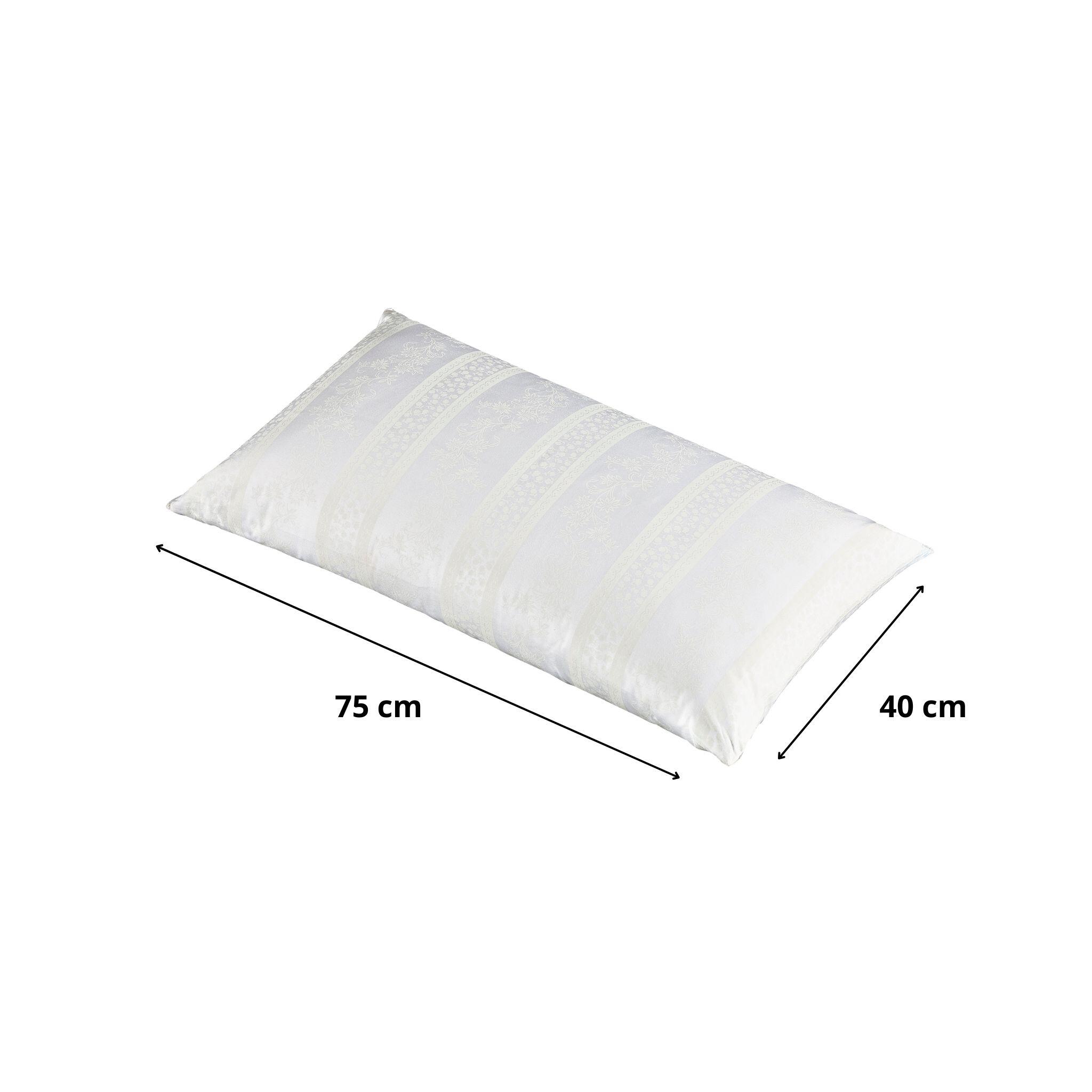 Almohada rectangular Pluma Allerban poliéster MASH 40 x 75 cm - 2