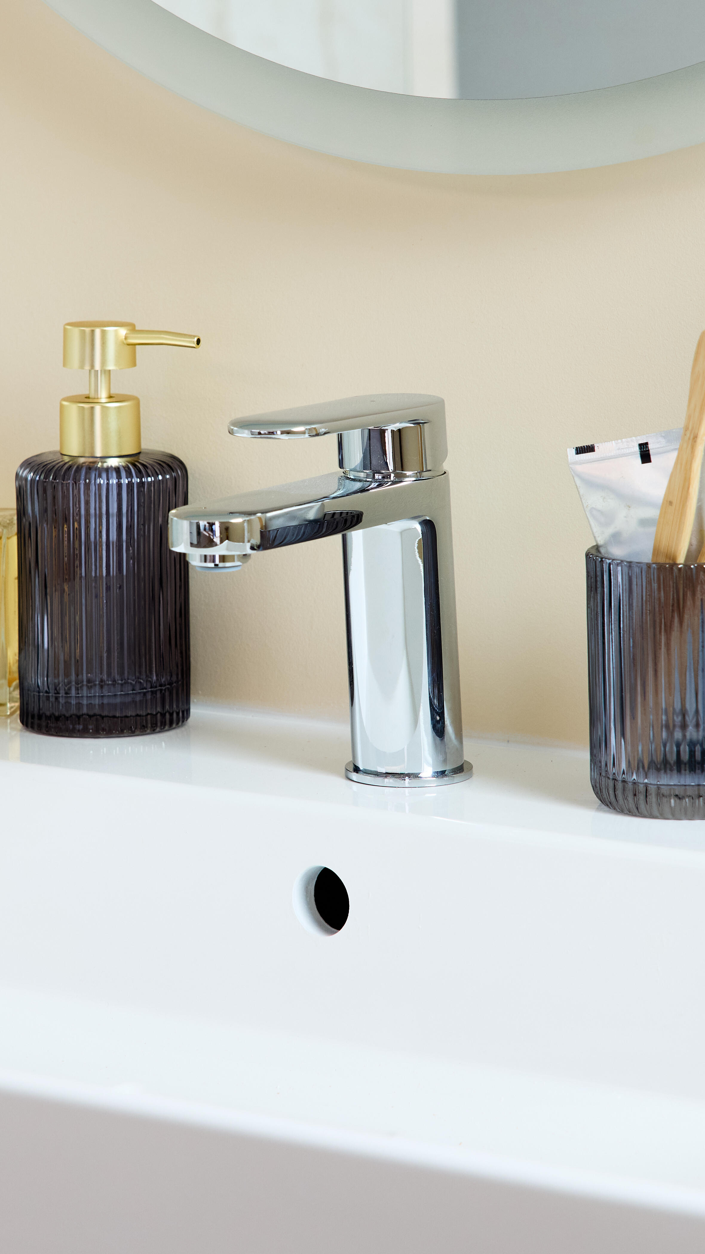 Torneira de lavatório ICONE CROMADA - 22