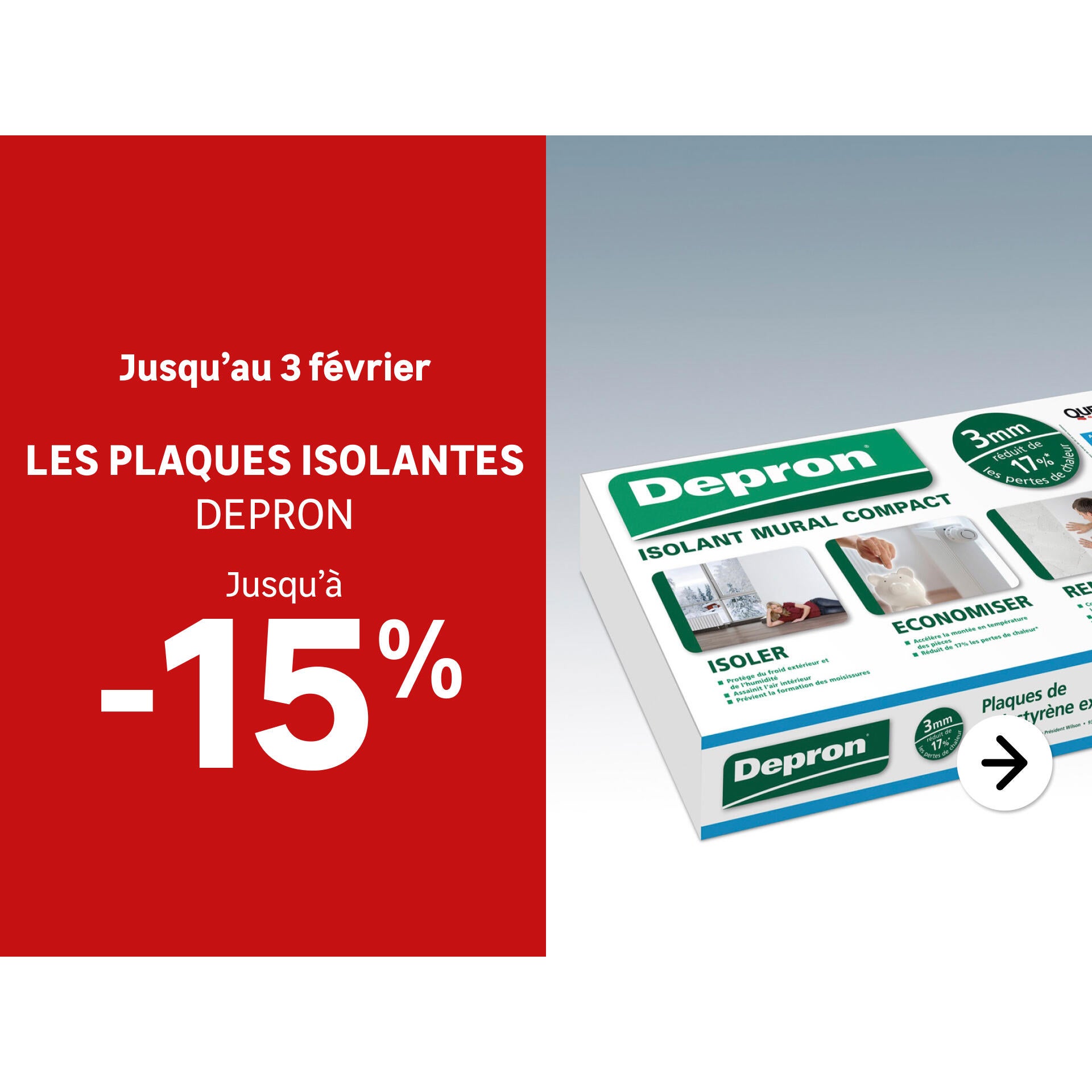 Jusqu'à 15 sur les plaques isolantes DEPRON Leroy Merlin — free download