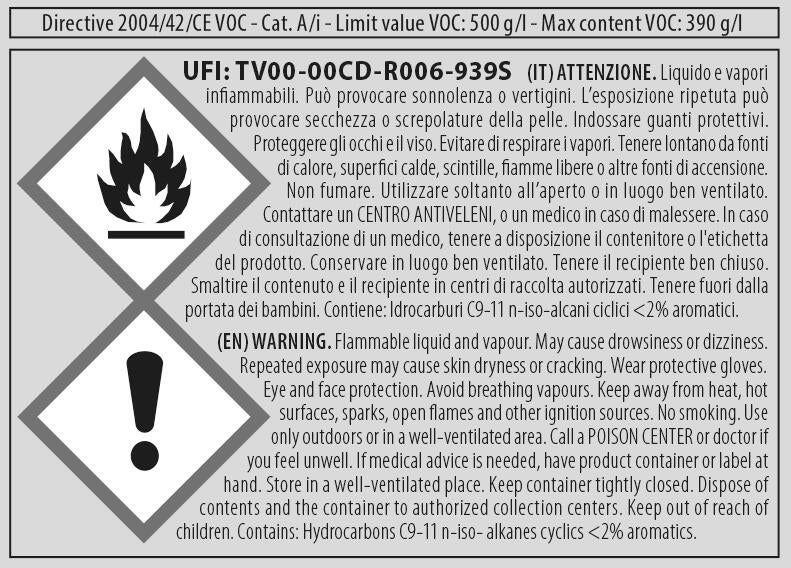 Vernice da esterno antiruggine per ferro SARATOGA Fernovus marrone castagna lucido, 0.250 l - 8