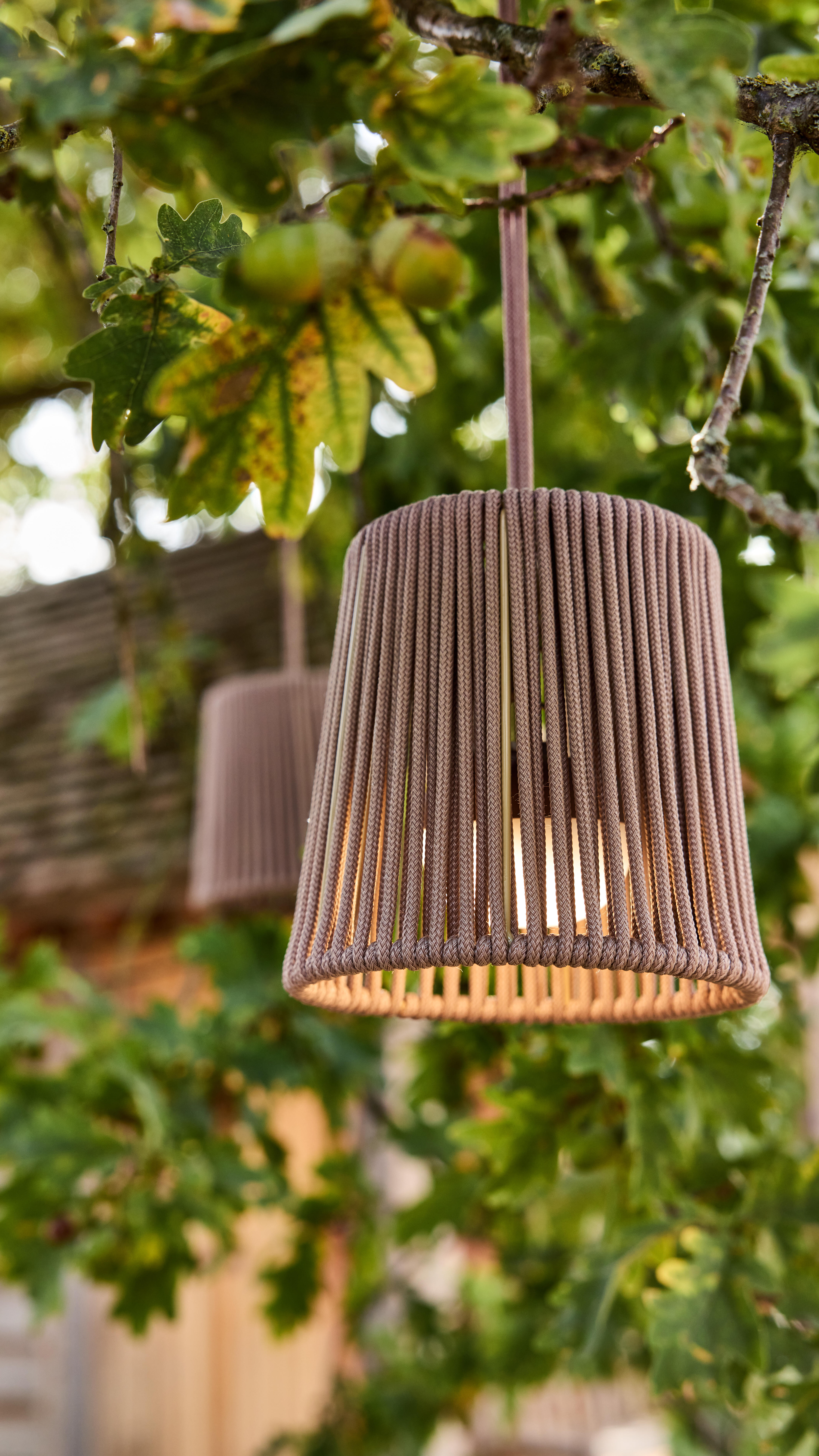Suspension extérieure USB 900 Lm, intensité variable, taupe Mini Conta NEWGARDEN - 2