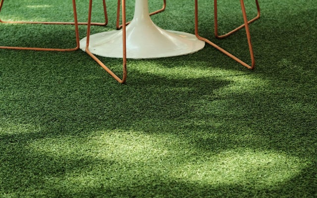 Erba sintetica Sp 15.3 mm drenante e resistente ai raggi UV 5 x 2 m, 10 m² 4F GROUP Gorgona