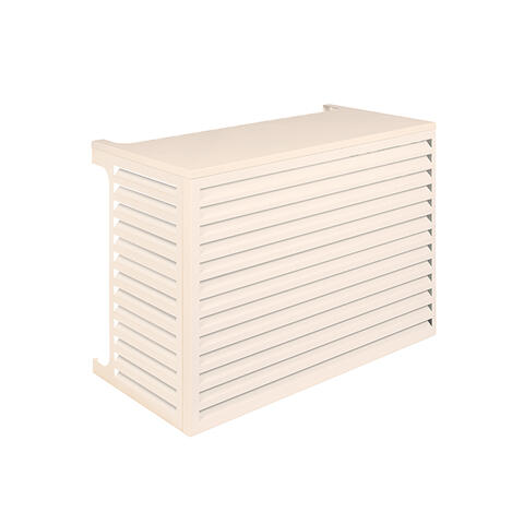 KLIMAKOVER K-114S Housse de Climatiseur Design 114x90x48 cm Argent Aluminium pour Unité Extérieure | SAMA' S.R.L