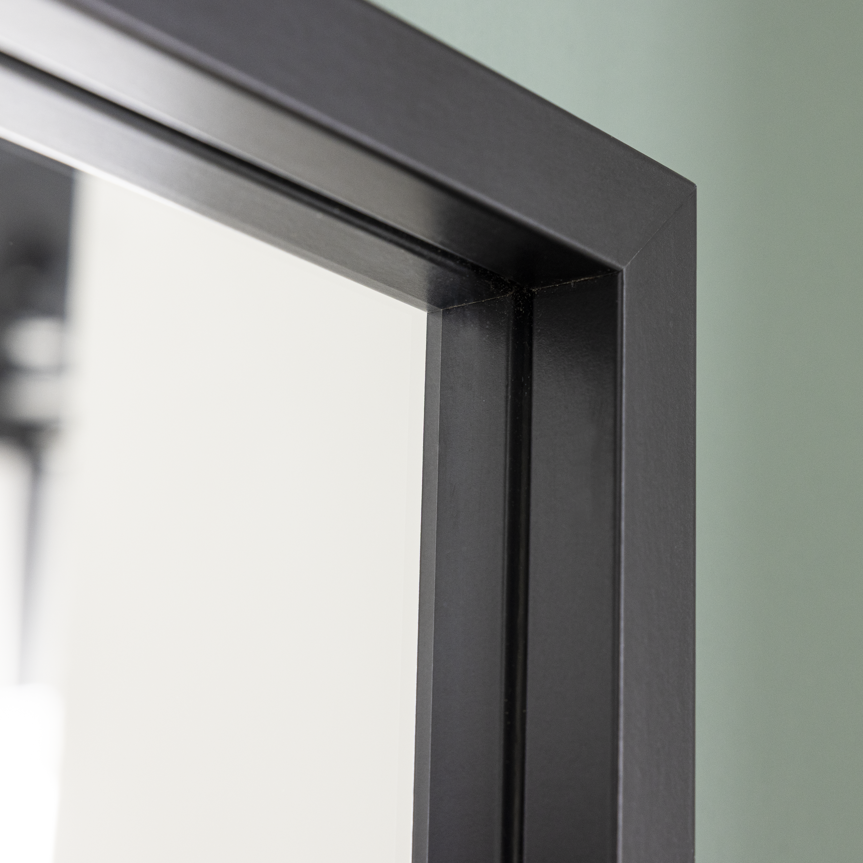 Specchio PURE rettangolare nero 40.2 x 160.2 cm INSPIRE - 16