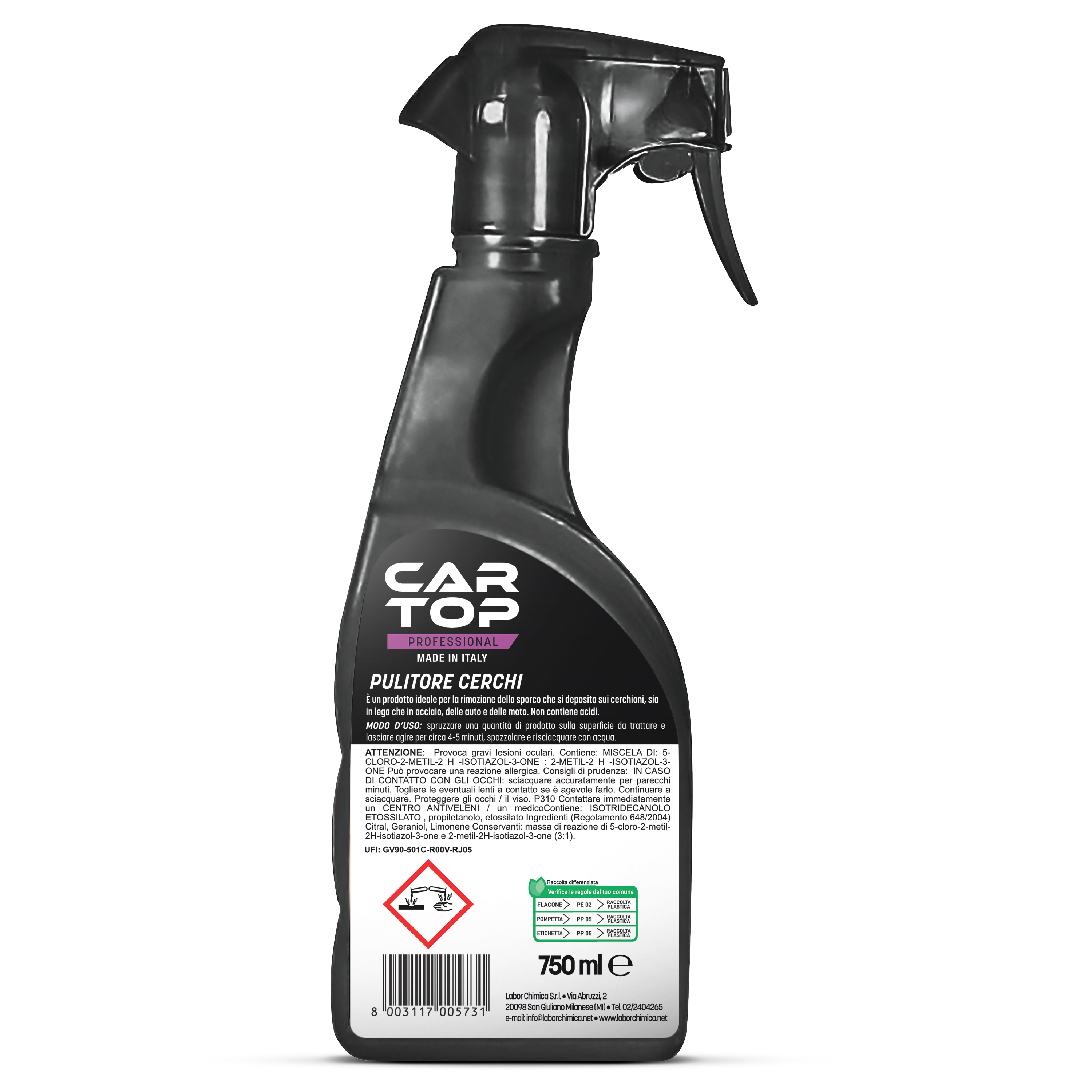 PULITORE RUOTE FRENI 120 Ml Detergente Ruote Senza Acidi Pulizia Ruote - Foto 13