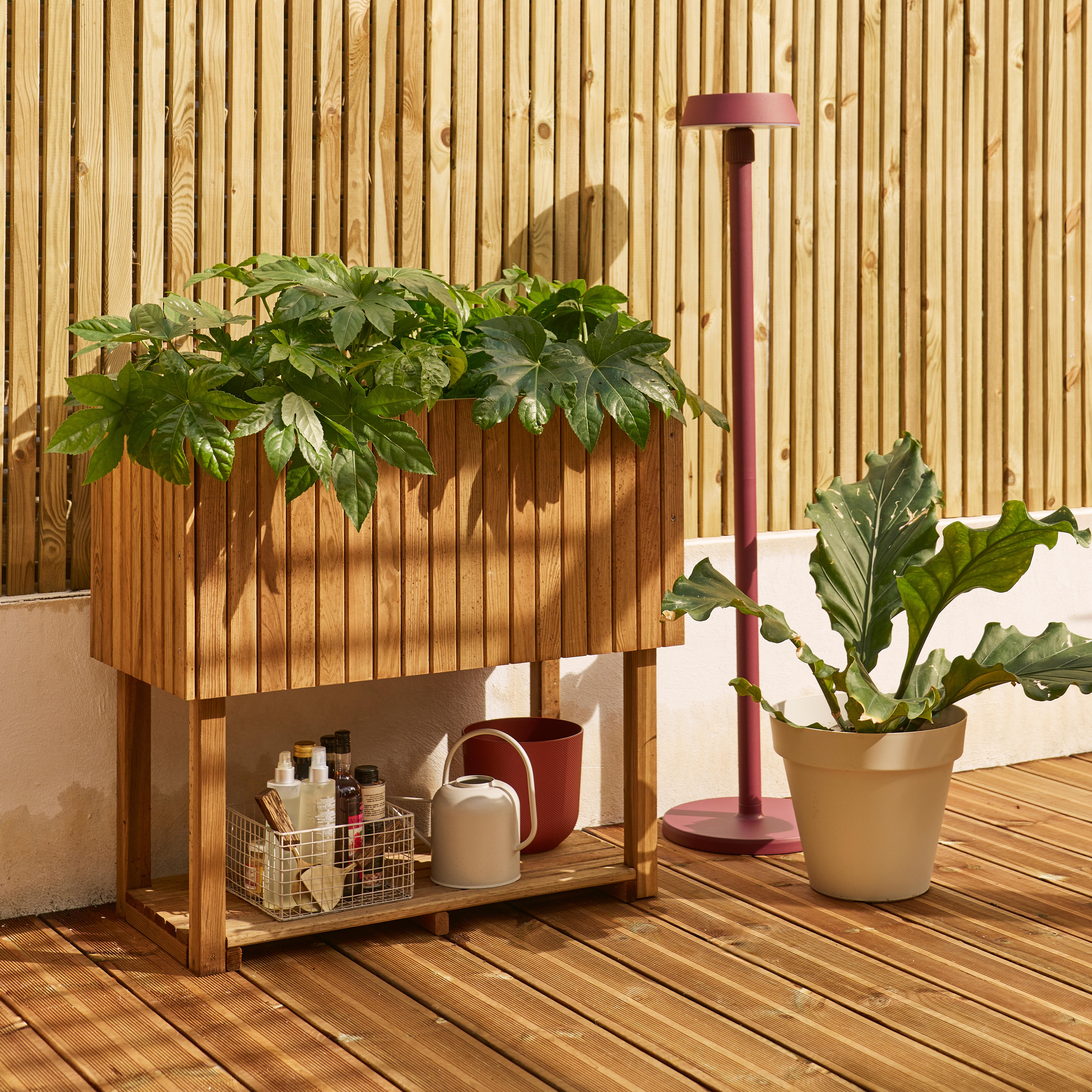 Potager sur pied bois x H.80 cm GEOLIA - 2