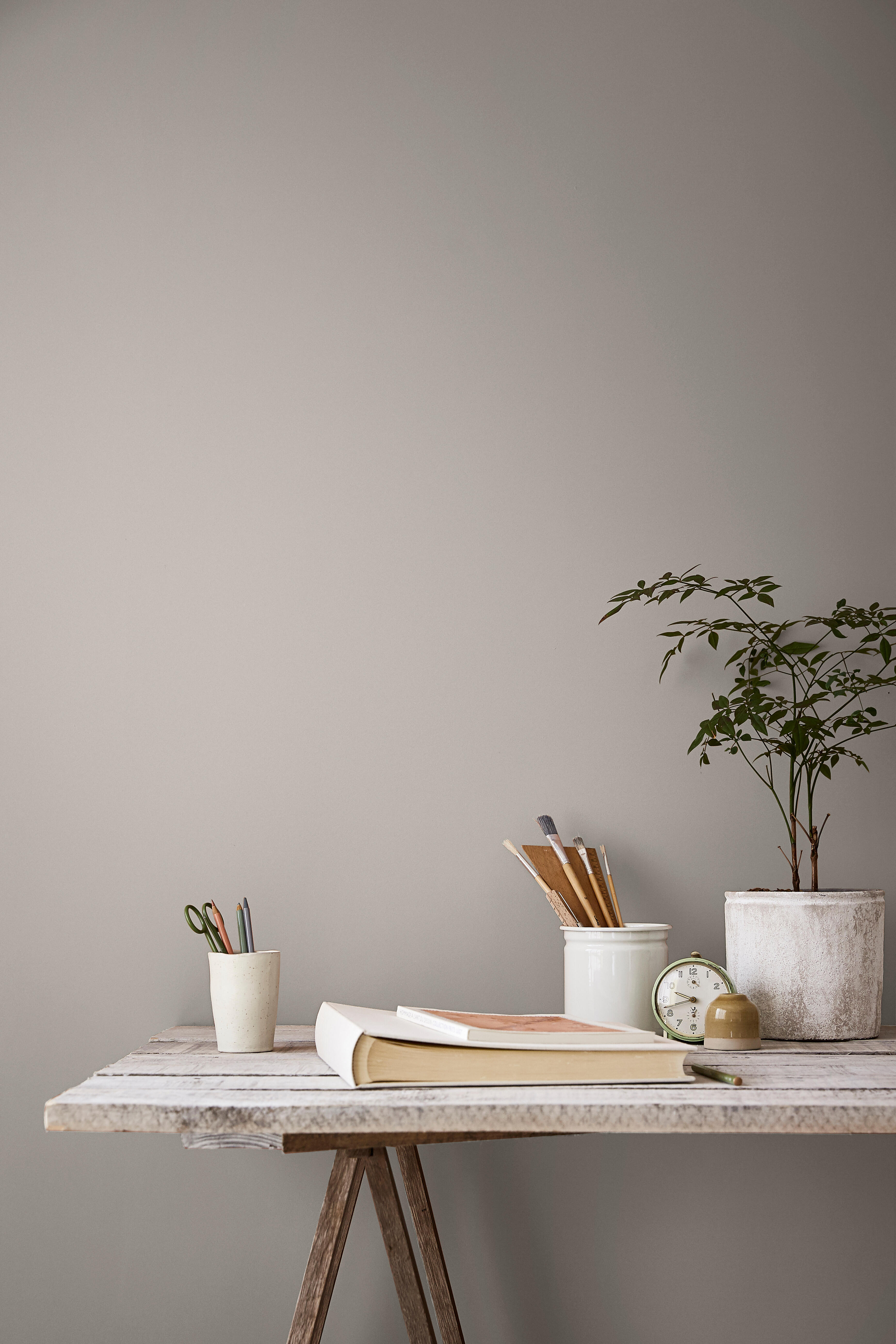 Peinture mur, boiserie beige grege velours ENVIE Biosourcée 2L - 3