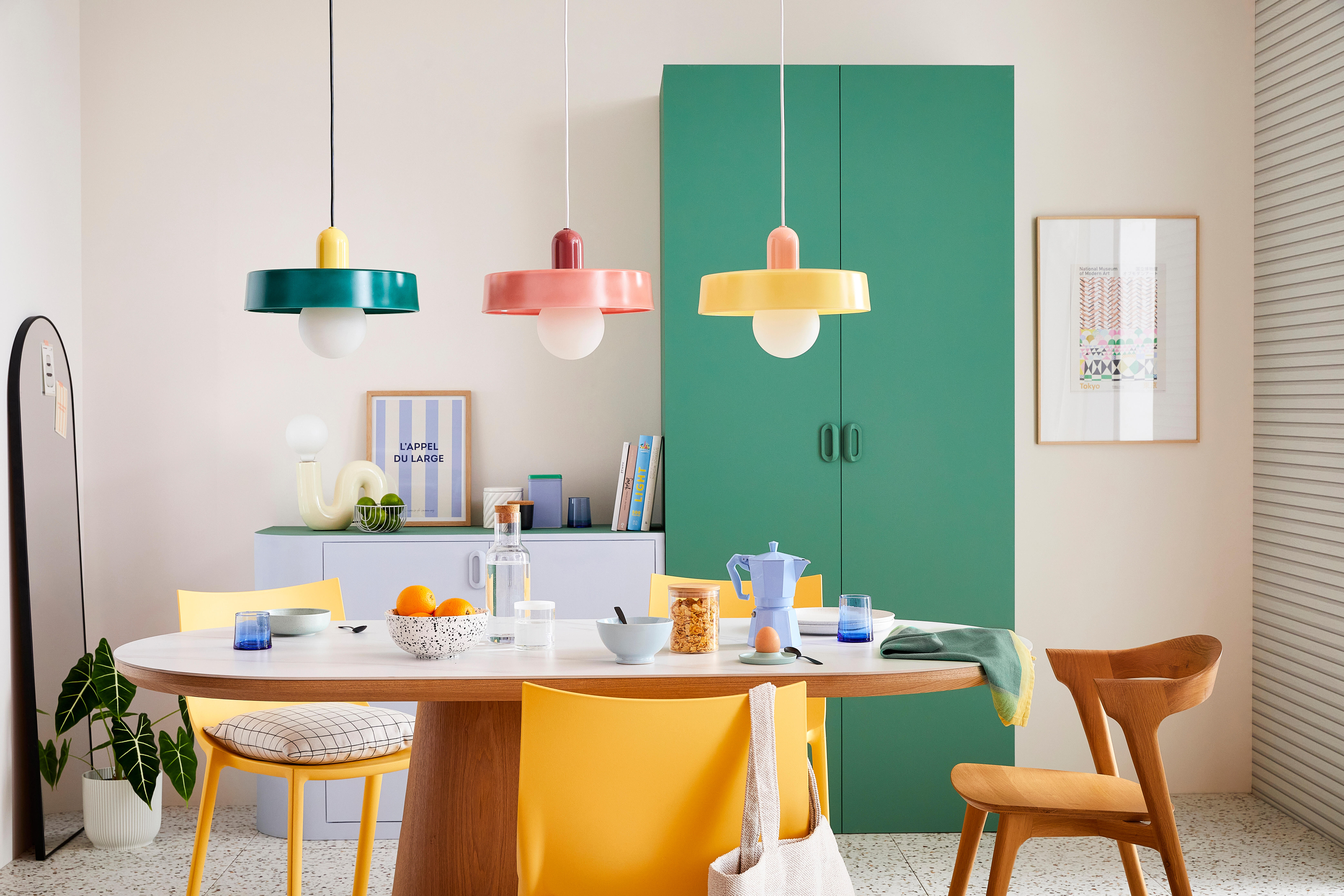 Suspension Presa cristal, vert, Diam.32 cm, E27 - 5
