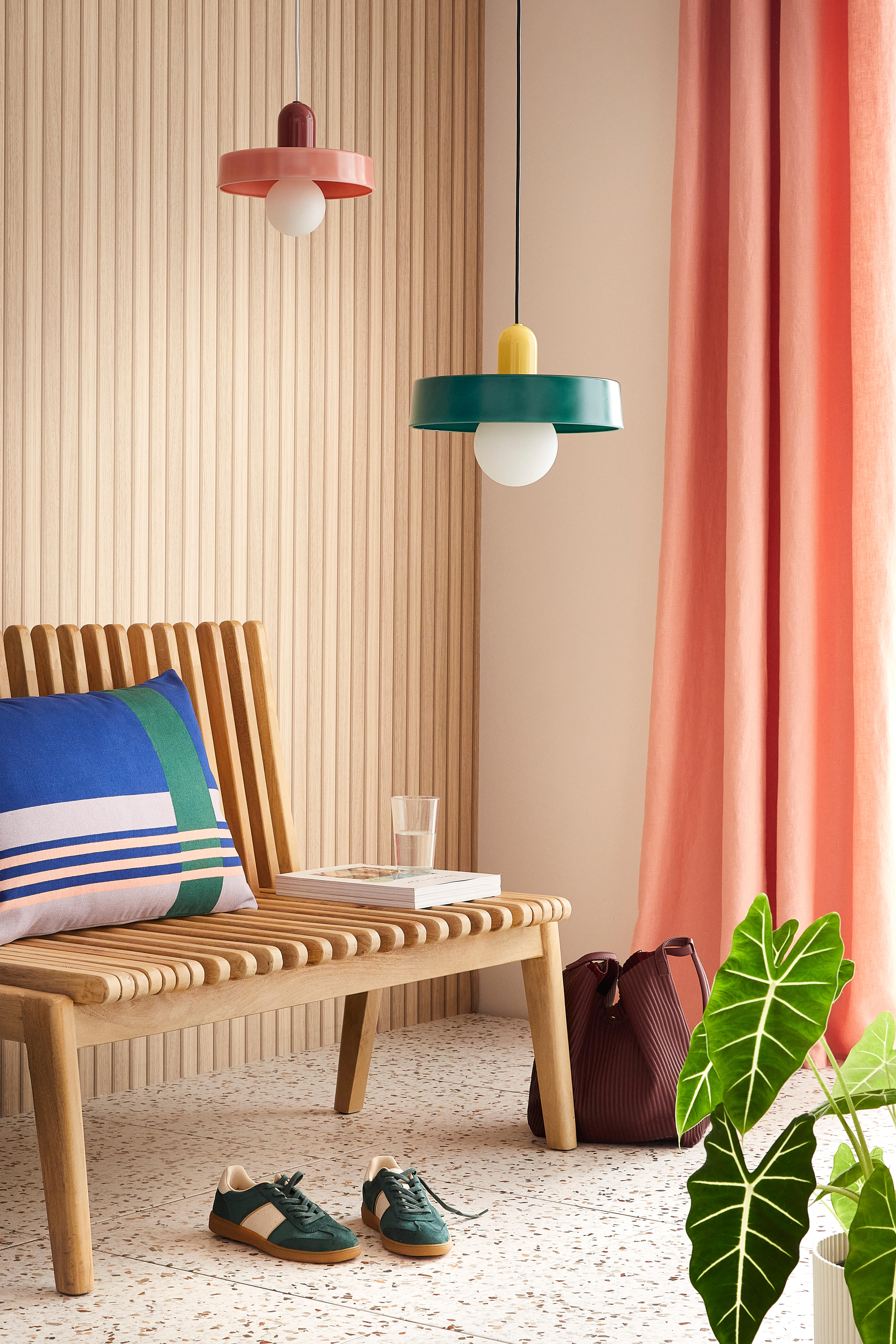 Suspension Presa cristal, vert, Diam.25 cm, E27 - 2