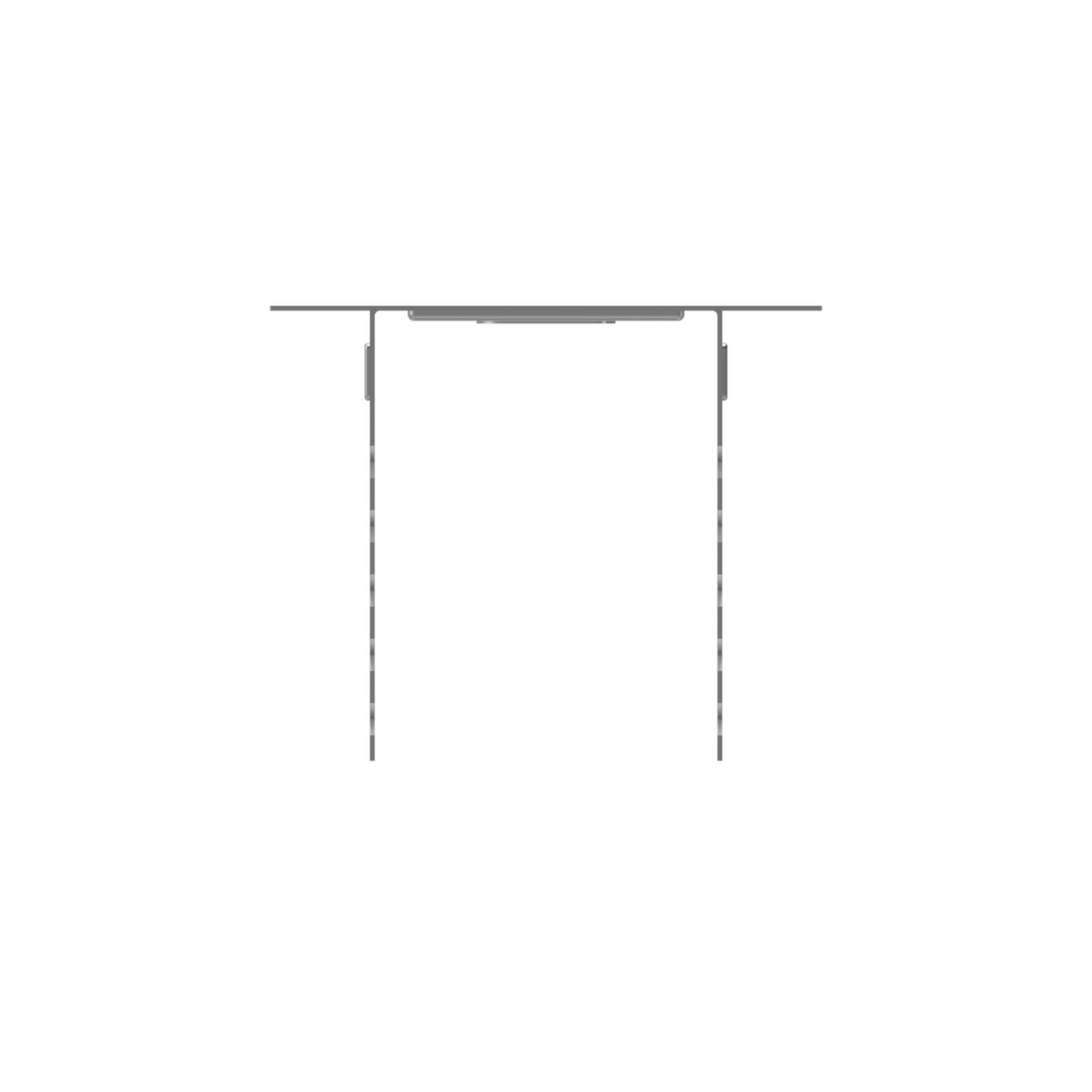 Wieszak płaski ES 60/75 mm NORGIPS - 5