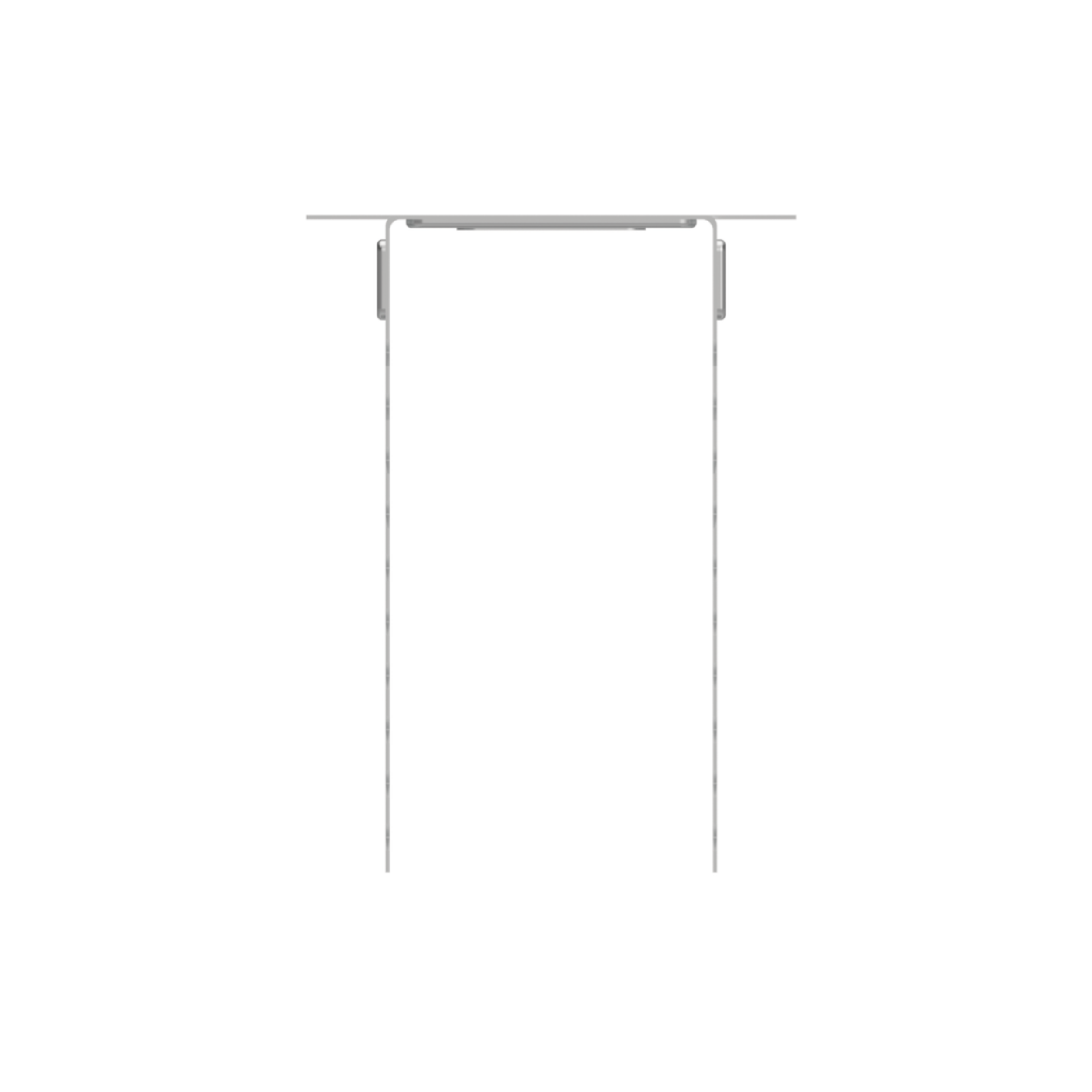 Wieszak płaski ES 60/125 mm NORGIPS - 5